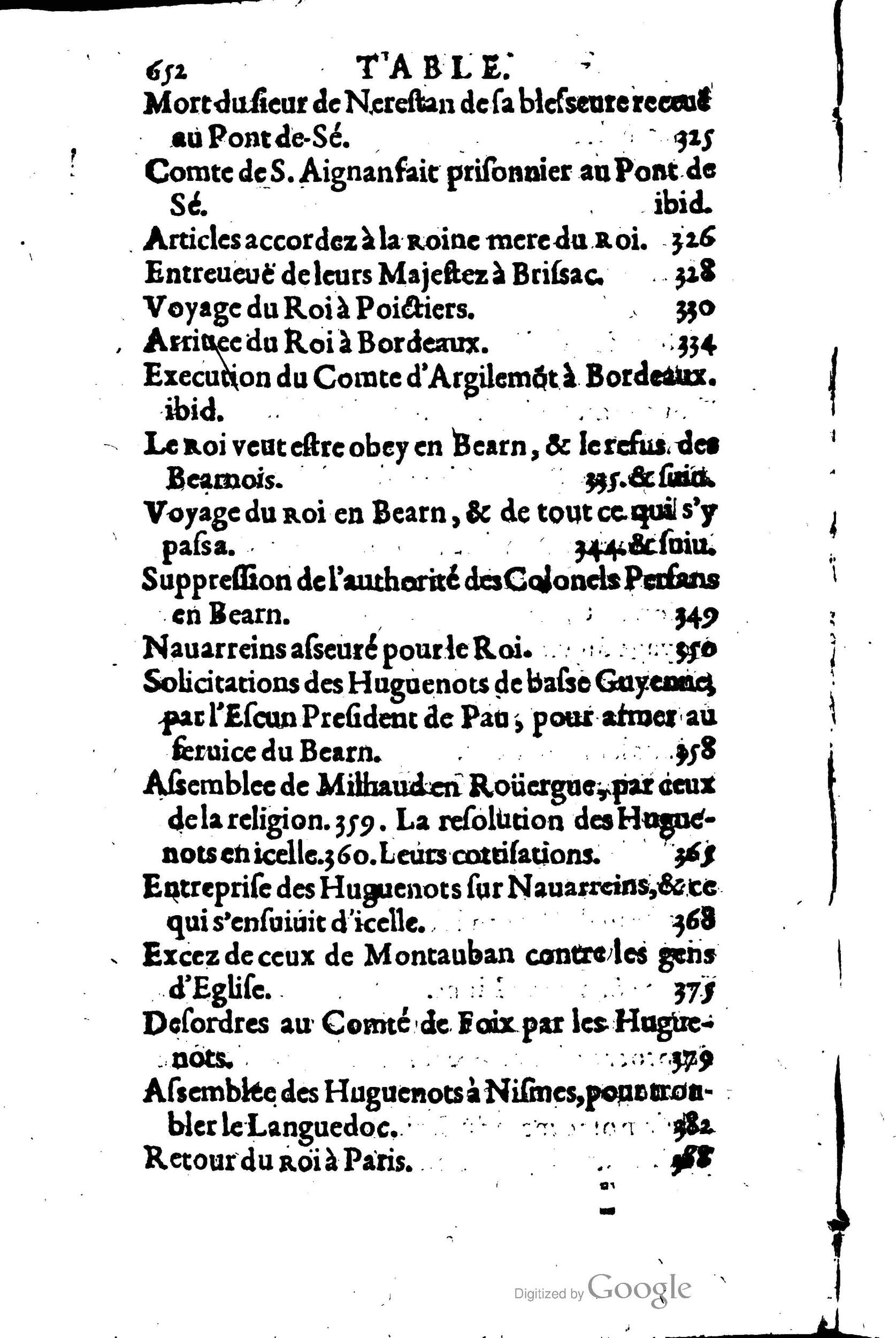 1623 - Joseph Bouillerot - Trésor de l’histoire générale de notre temps - BM Lyon