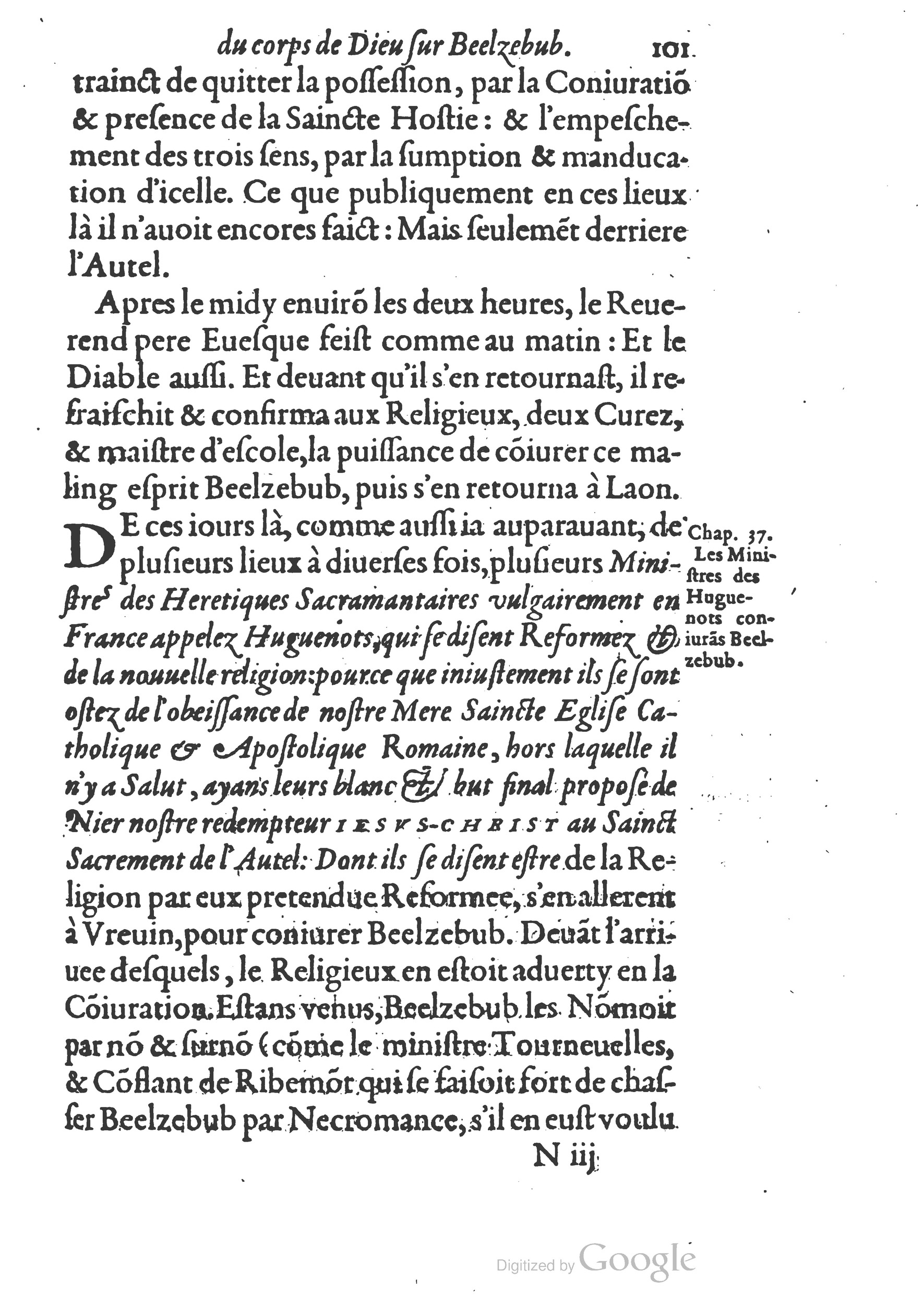 1578 - Nicolas Chesneau - Trésor et entière histoire de la triomphante victoire du corps de Dieu sur l’esprit malin - British Library 1578 - Nicolas Chesneau - Trésor et entière histoire de la triomphante victoire du corps de Dieu sur l’esprit malin - British Library