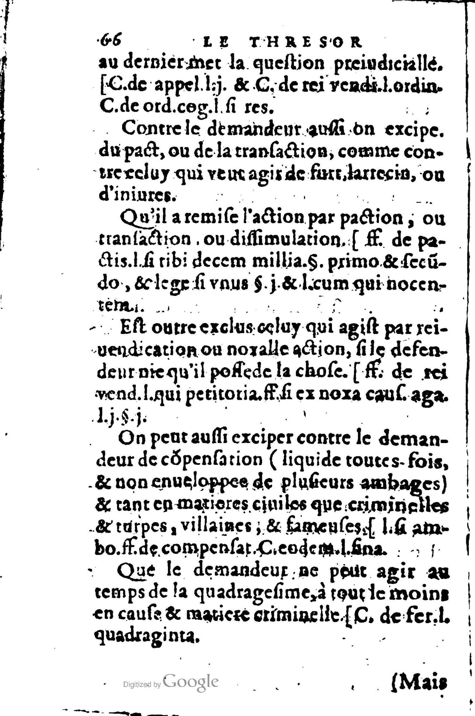 1605 - Pierre Rigaud - Trésor de pratique pour les juges - BM Lyon 1605 - Pierre Rigaud - Trésor de pratique pour les juges - BM Lyon