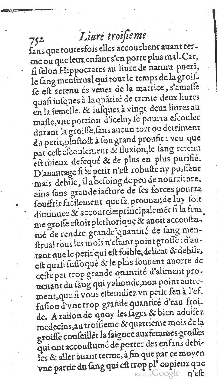 1585 - Jacques du Puis - Trésor des remèdes secrets pour les maladies des femmes - BnF