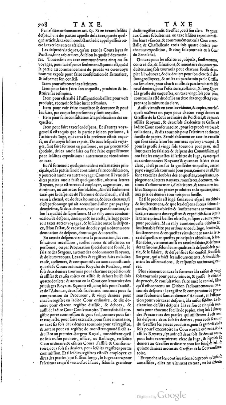 1629 - Veuve Nicolas Buon - Trésor du droit français (21754 T. 3) - BM Lyon