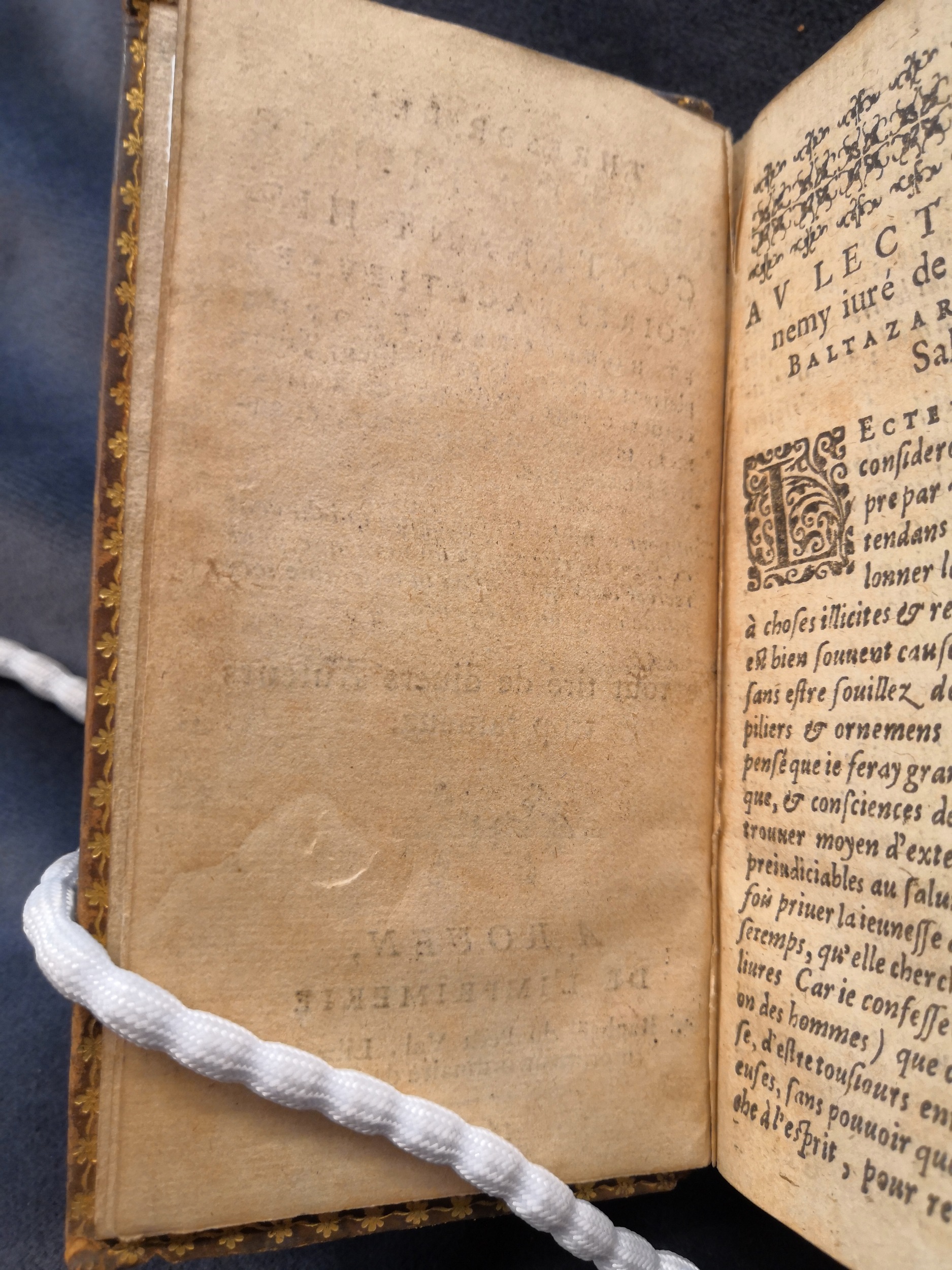 1611 - Raphaël du Petit Val - Trésor des récréations - Anvers Musée Plantin-Moretus