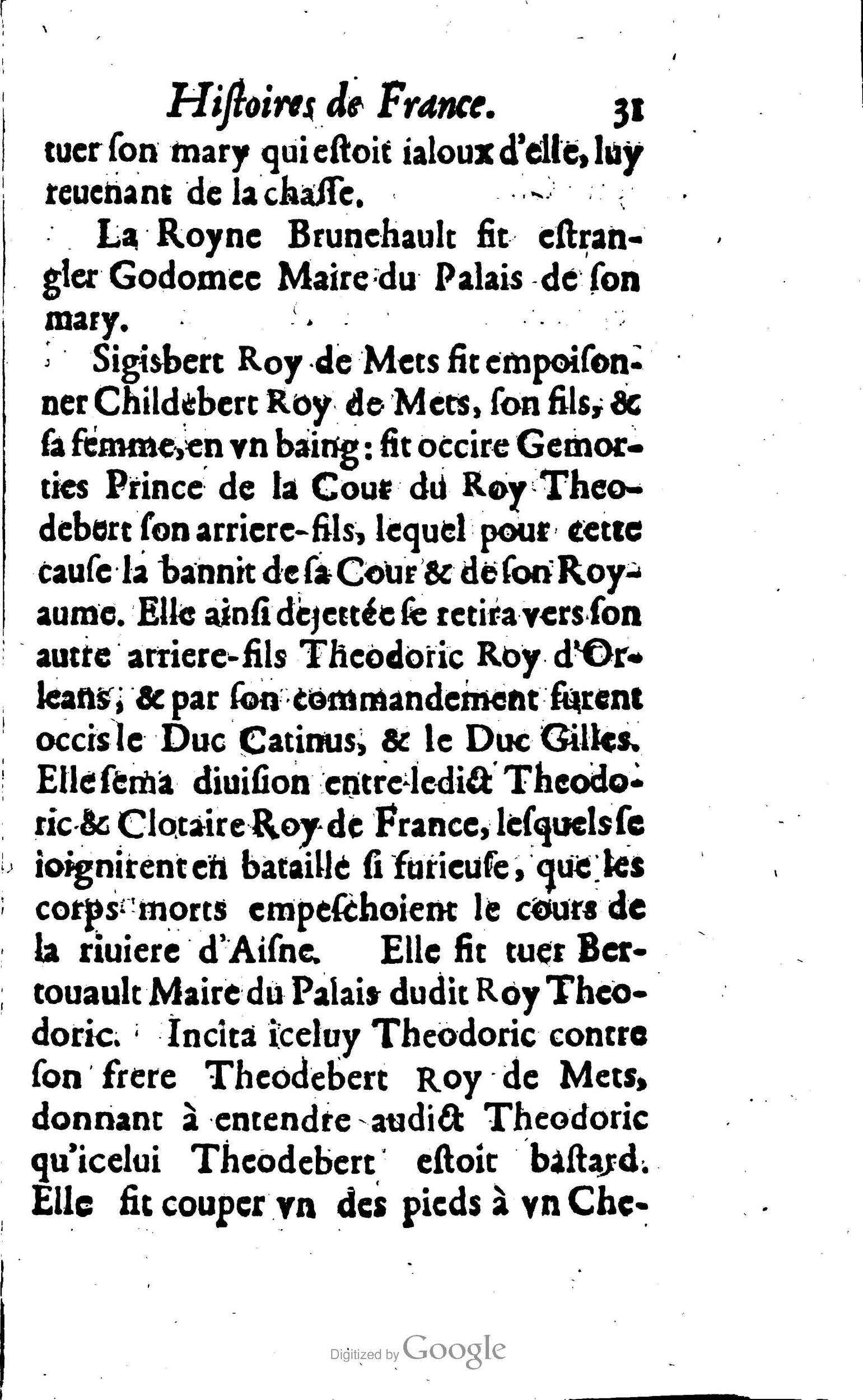 1638 - Jean Corrozet - Trésor des histoires de France - BM Lyon