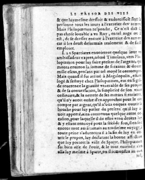 1574 - Benoît Rigaud - Trésor des vies de Plutarque - Avignon