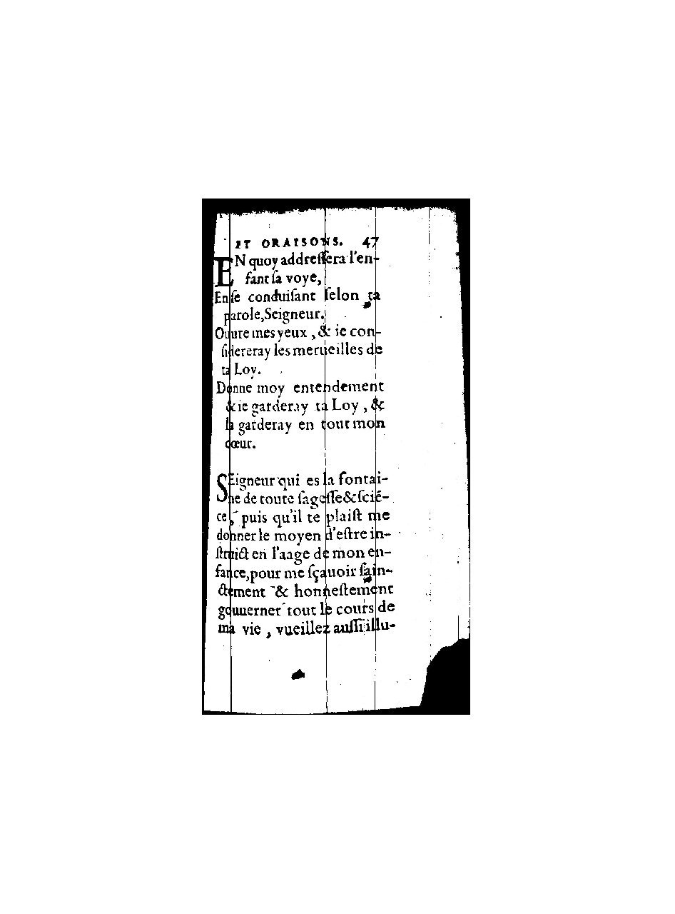 1596 - Guillaume Auvray - Trésor des prières, oraisons et instructions chrétiennes - BnF