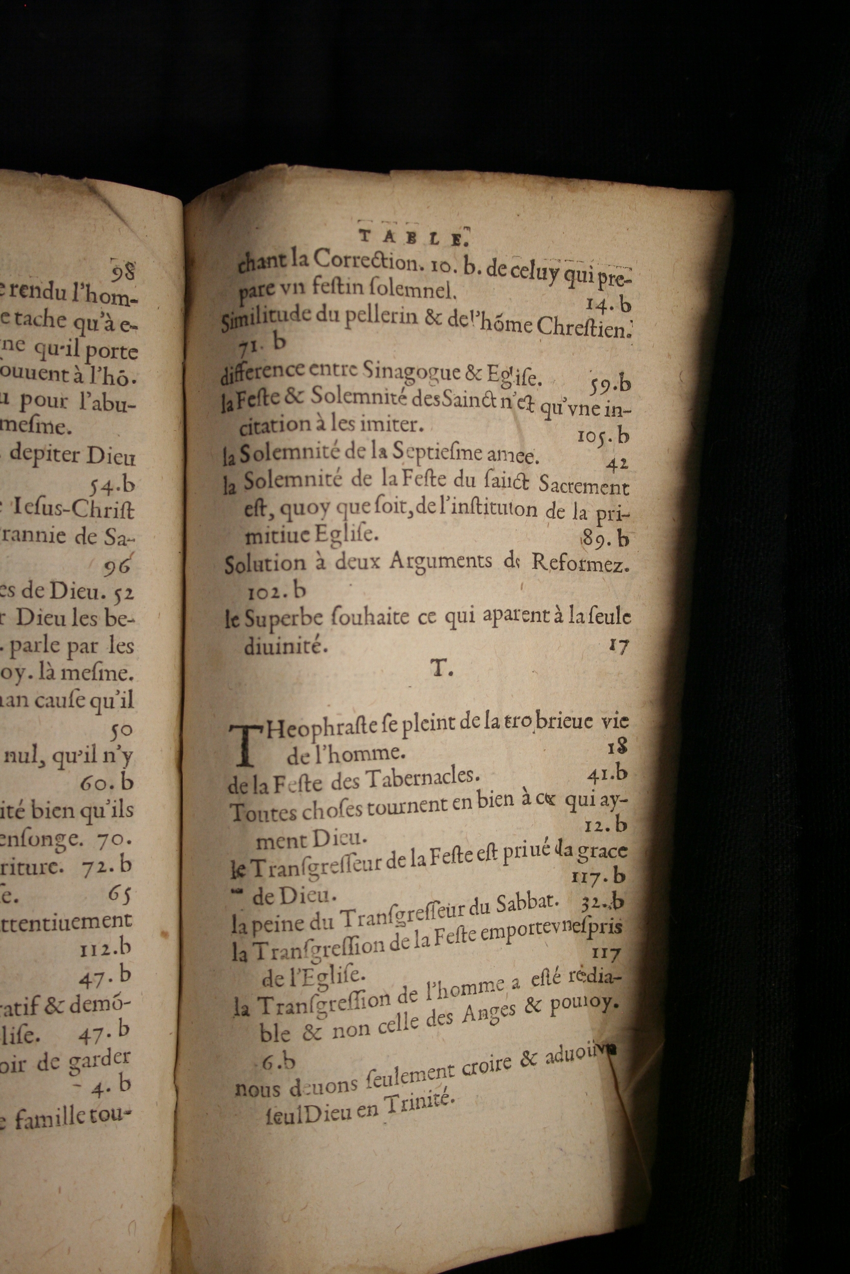 1586 - Jean Parant - Trésor de l’Église catholique et de vérité - BM Bordeaux