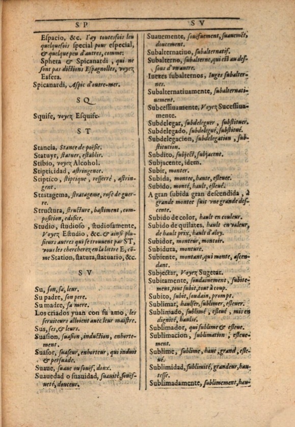 1607 - Marc Orry - Trésor des deux langues espagnole et française (Première et Seconde parties) - ÖNB Wien