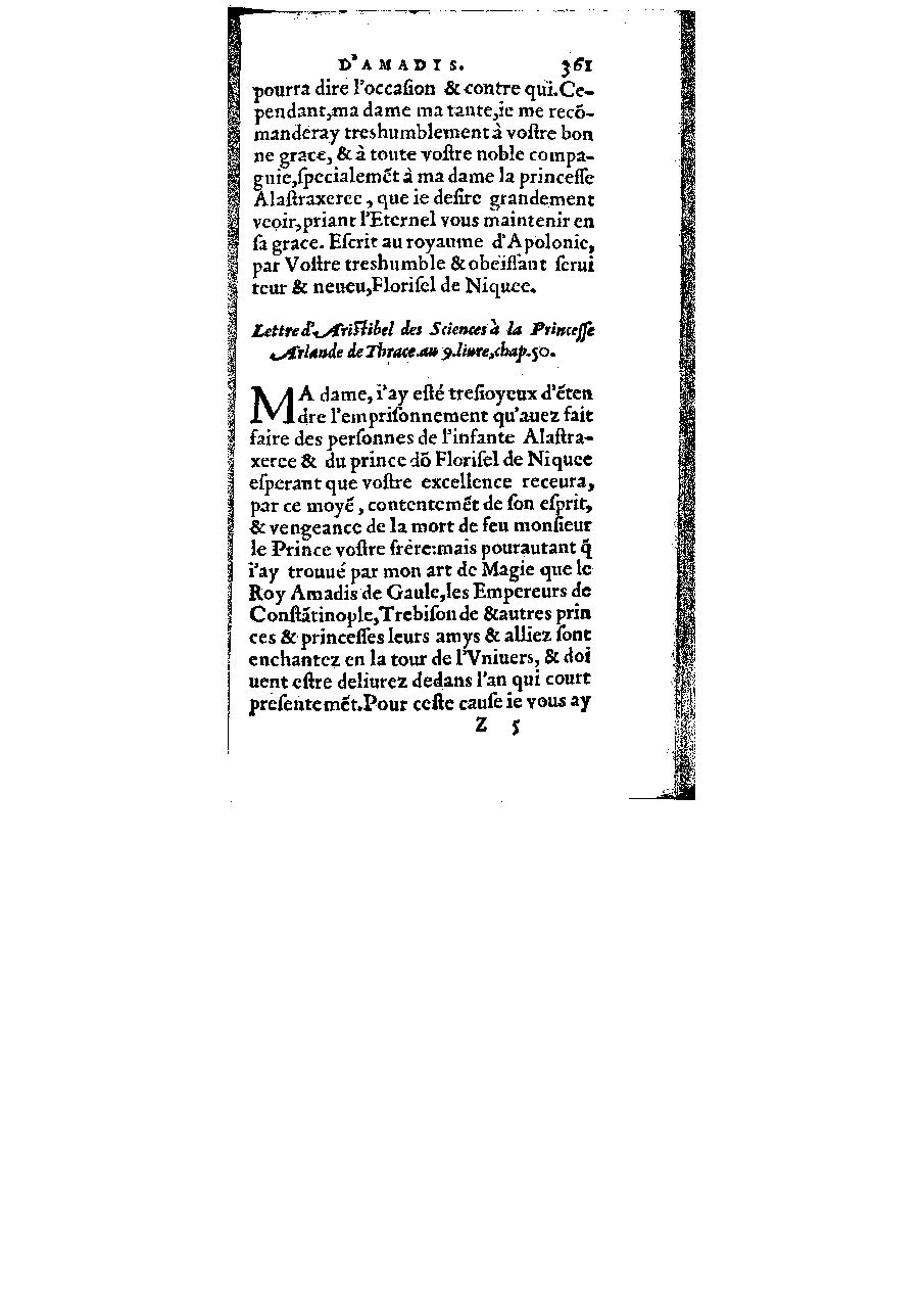 1572 - Veuve Gabriel Cotier - Trésor des Amadis - BM Lyon