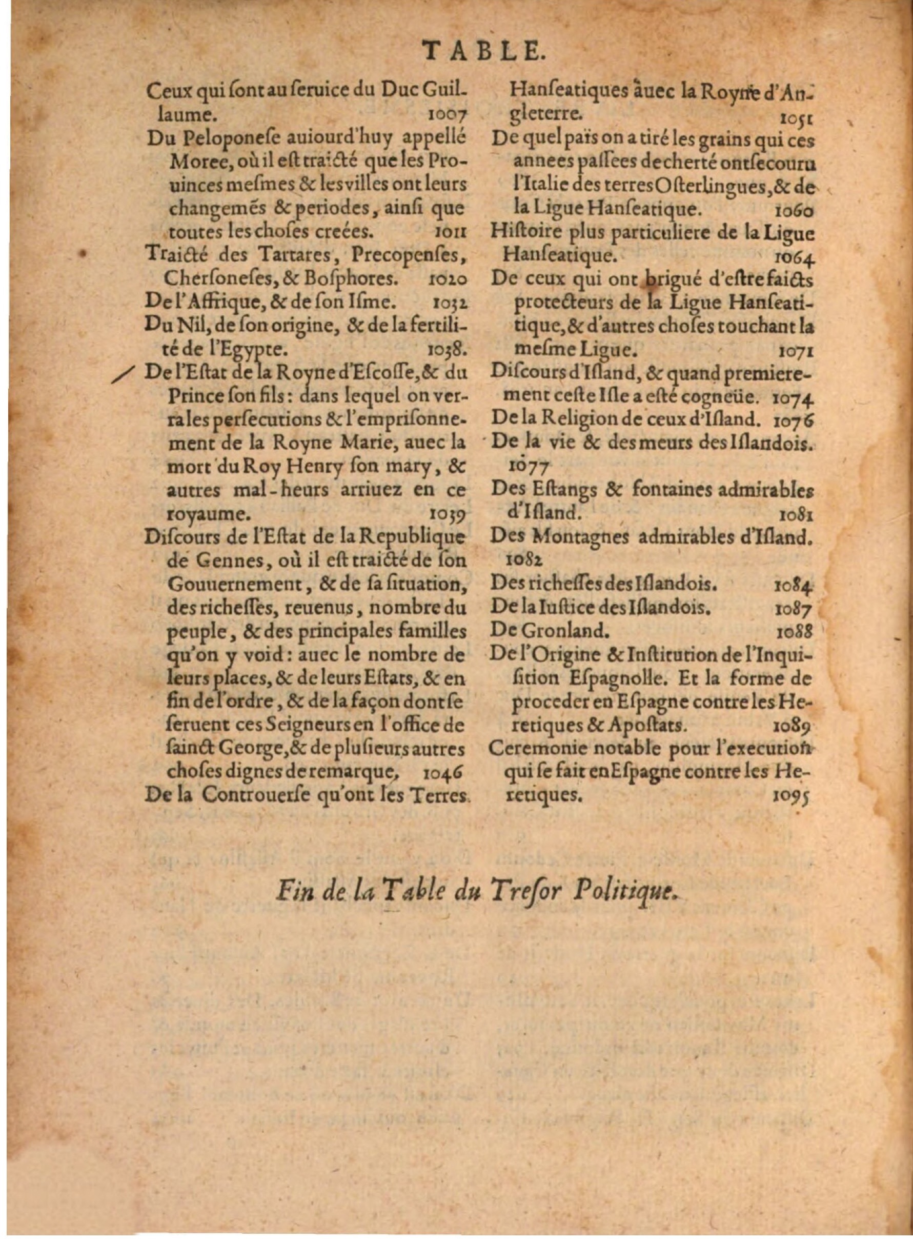 1608 - Pierre Chevalier - Trésor politique - BSB Munich