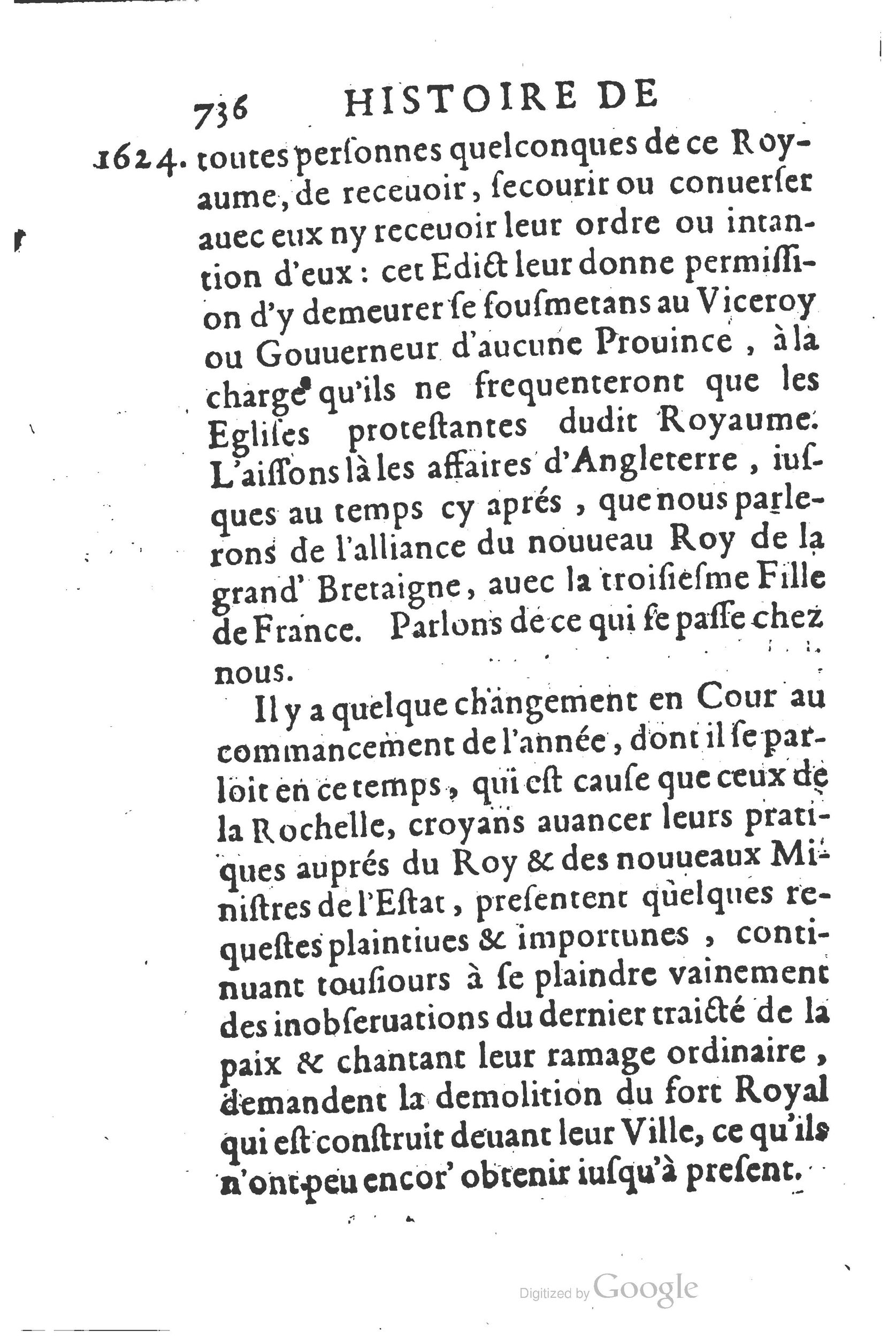 1626 - Joseph Bouillerot - Trésor de l’histoire générale de notre temps - BSB Munich