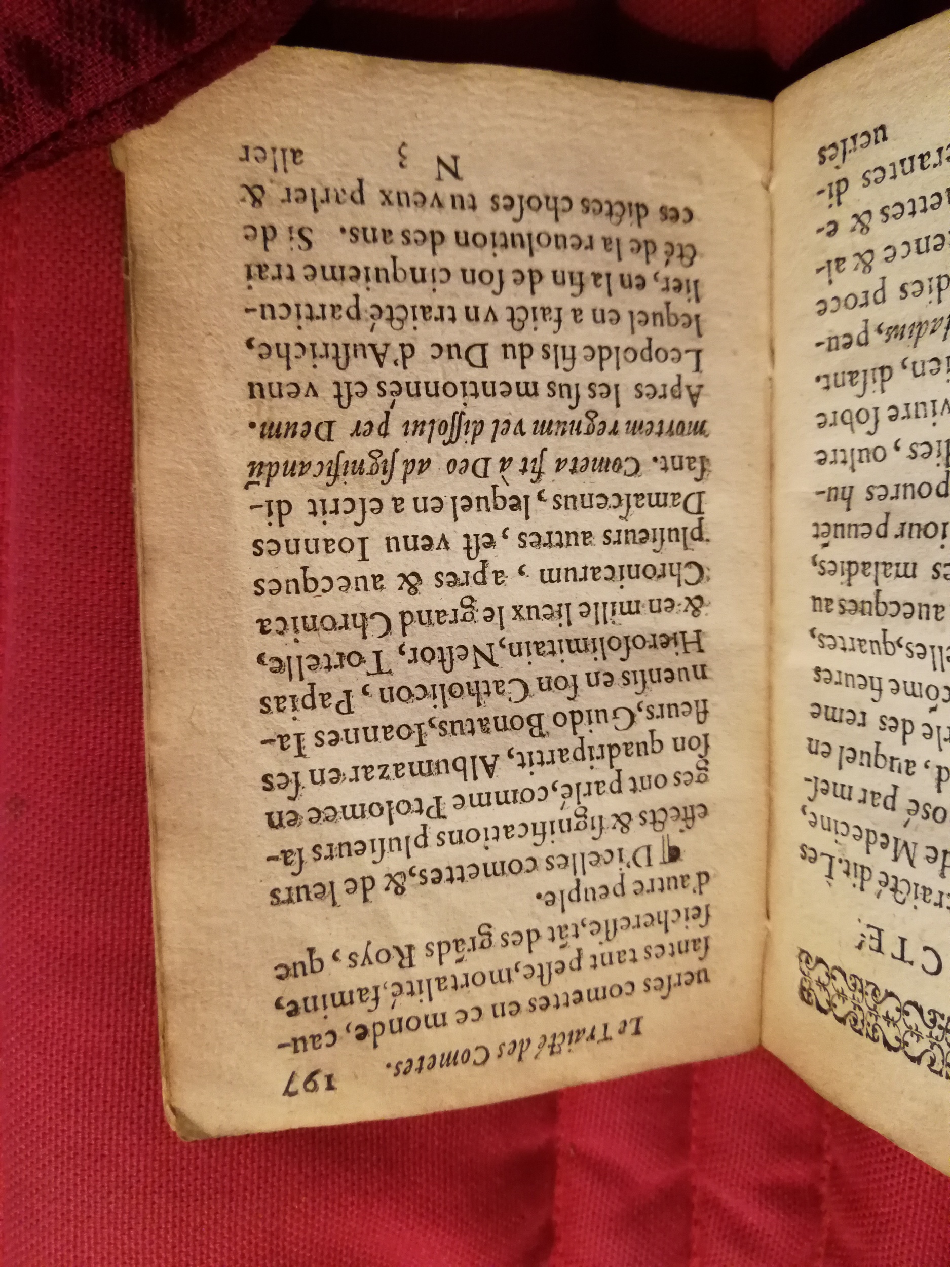 1586 - Benoît Rigaud - Trésor des fleurs et secrets de médecine - Sainte-Geneviève
