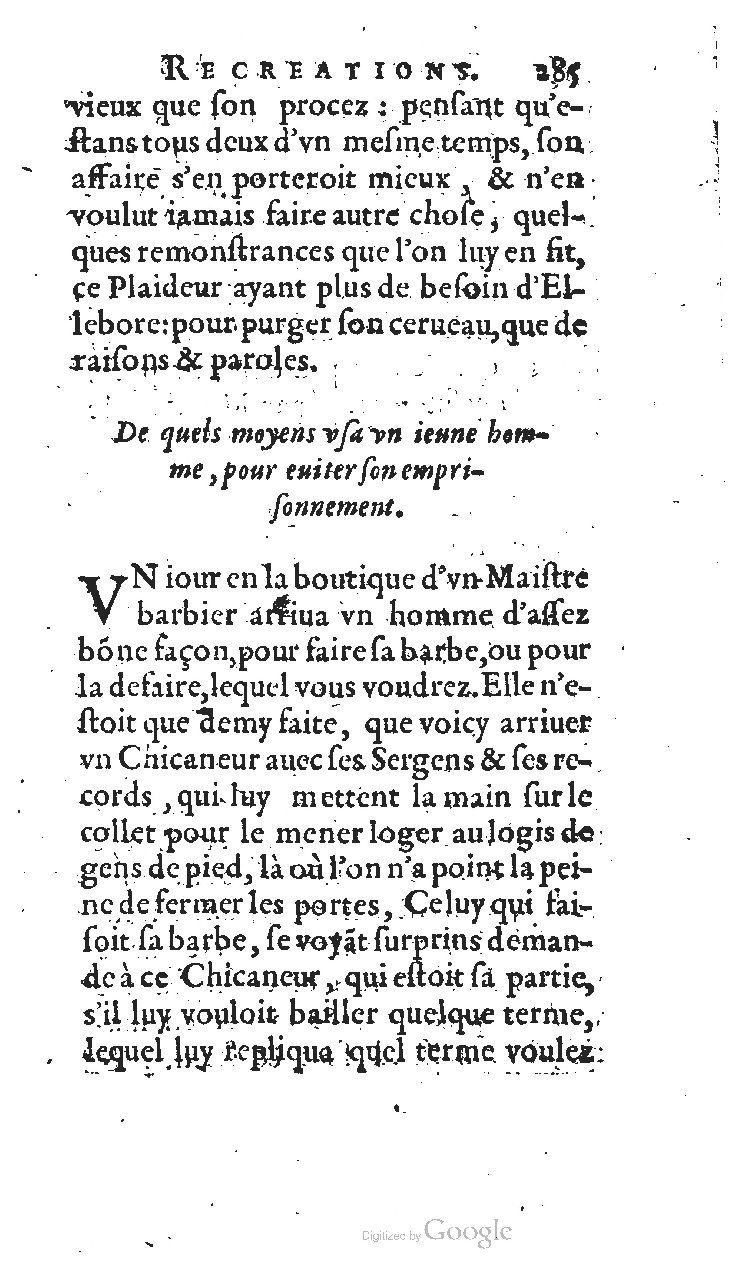 1627 - Jean Delamare - Trésor des récréations - BSB Munich
