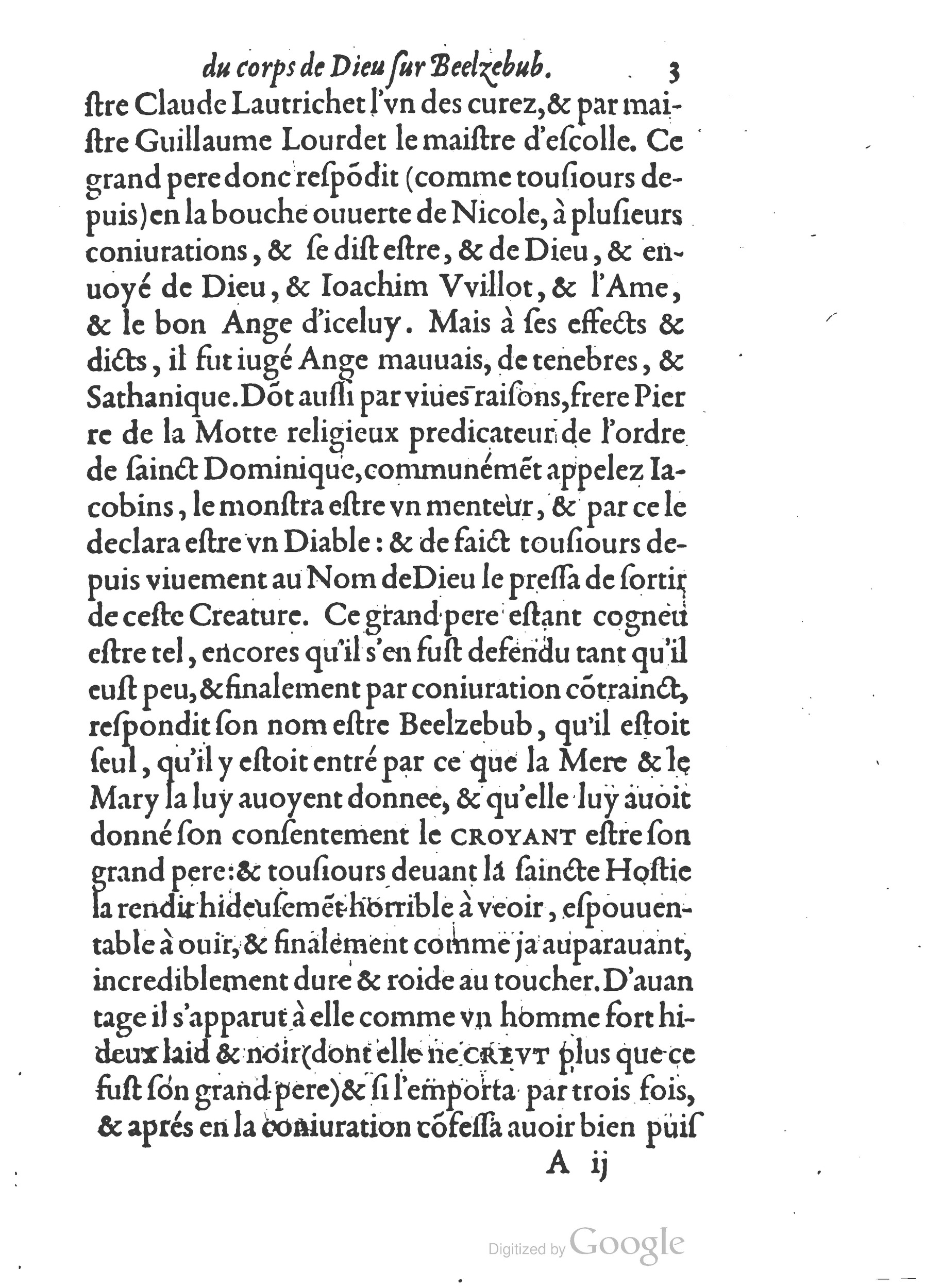 1578 - Nicolas Chesneau - Trésor et entière histoire de la triomphante victoire du corps de Dieu sur l’esprit malin - British Library 1578 - Nicolas Chesneau - Trésor et entière histoire de la triomphante victoire du corps de Dieu sur l’esprit malin - British Library