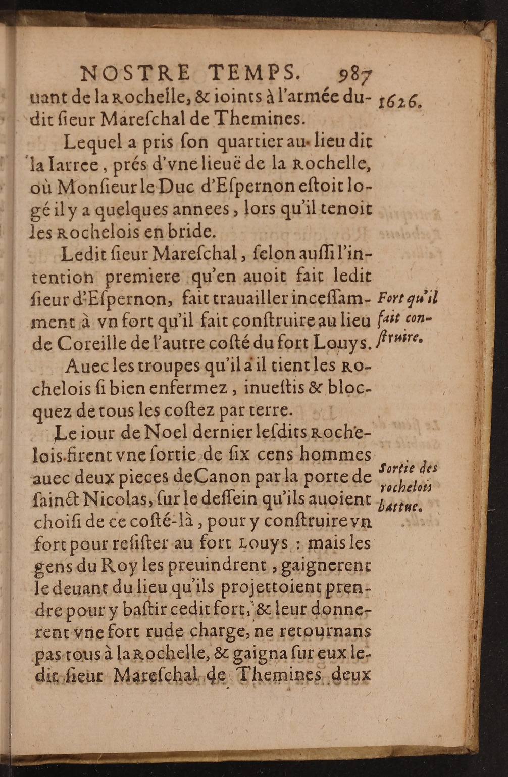 1626 - Joseph Bouillerot - Trésor de l’histoire générale de notre temps - BnF Arsenal