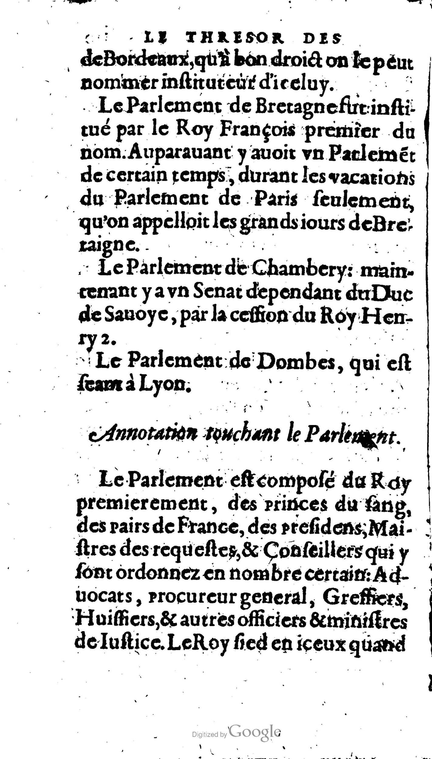 1604 - Galiot Corrozet - Trésor des histoires de France - BnF Arsenal 1604 - Galiot Corrozet - Trésor des histoires de France - BnF Arsenal