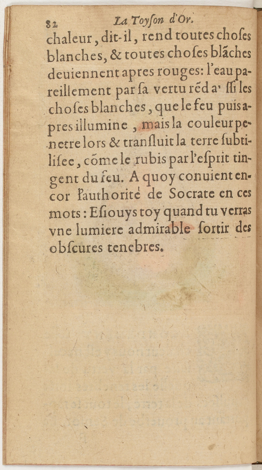 1612 - Charles Sevestre - Toison d’or ou la fleur des Trésors - BnF