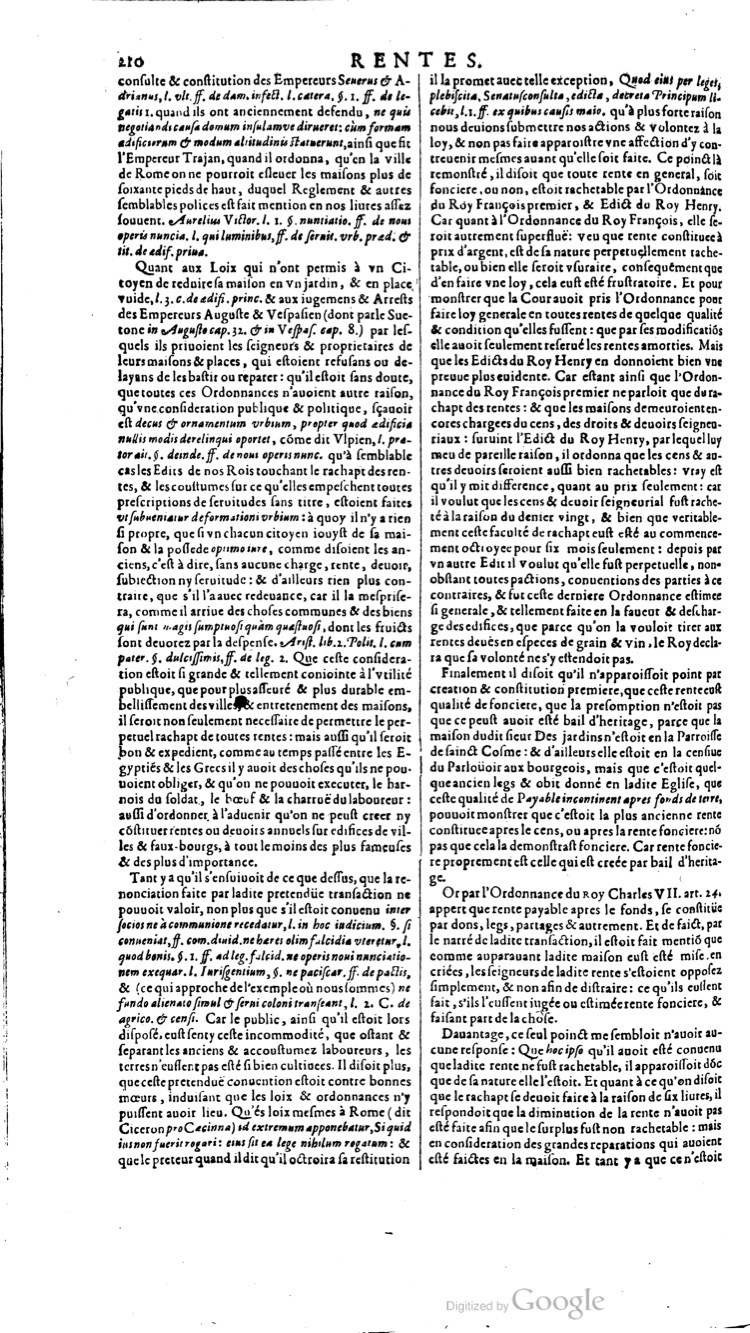 1629 - Veuve Nicolas Buon - Trésor du droit français (21754 T. 3) - BM Lyon