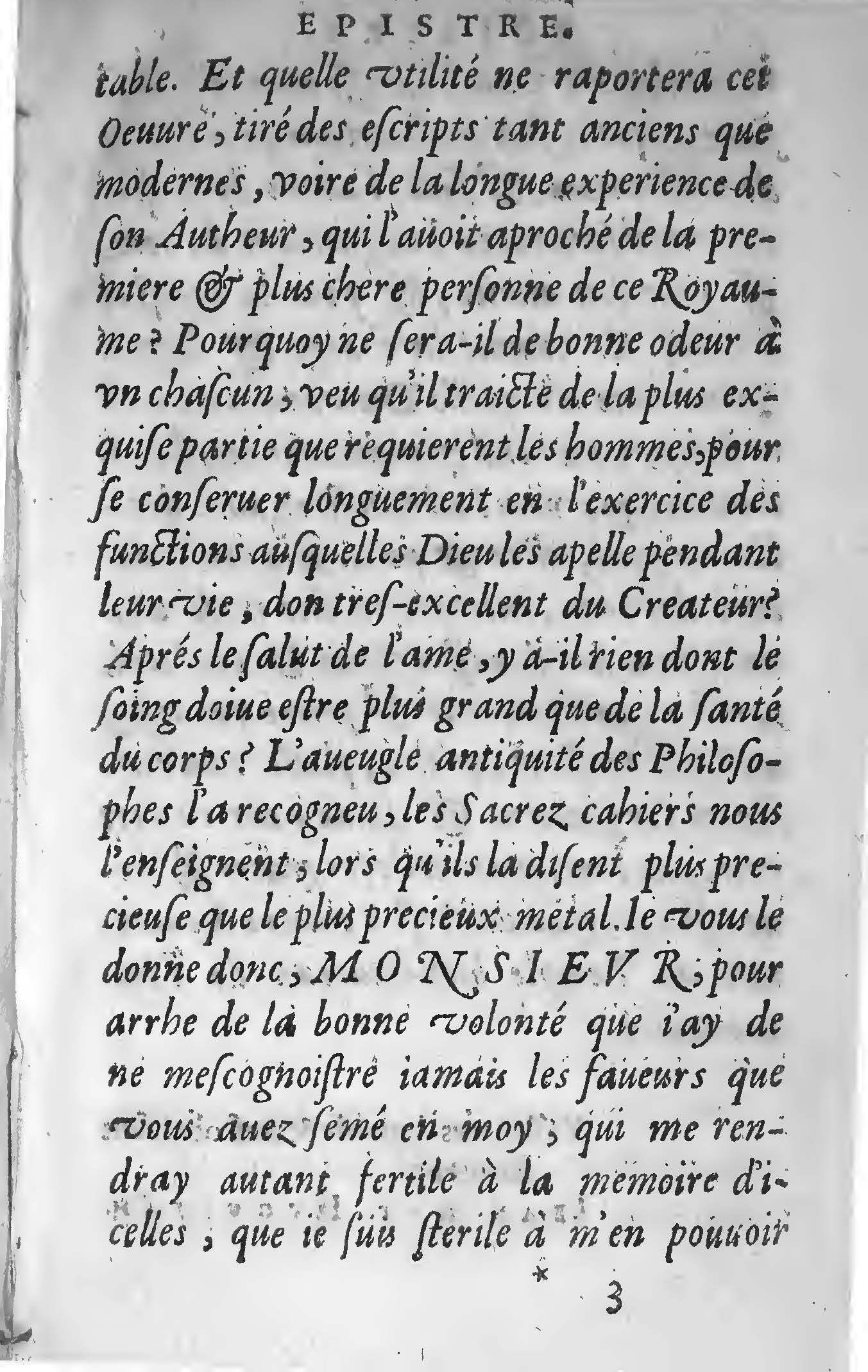 1607 - Étienne Servain et Jean Antoine Huguetan - Trésor de santé ou ménage de la vie humaine - BIU Santé