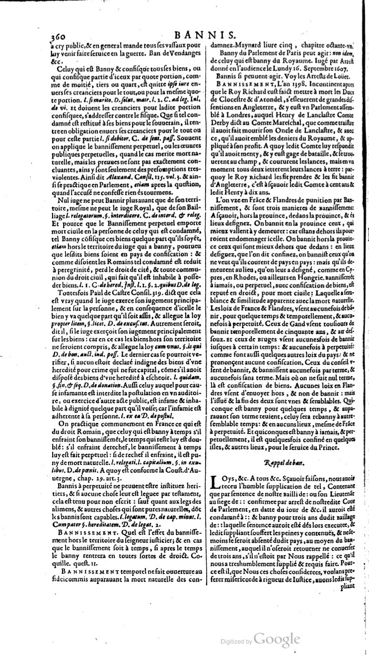 1629 - Veuve Nicolas Buon - Trésor du droit français (21754 T. 1) - BM Lyon