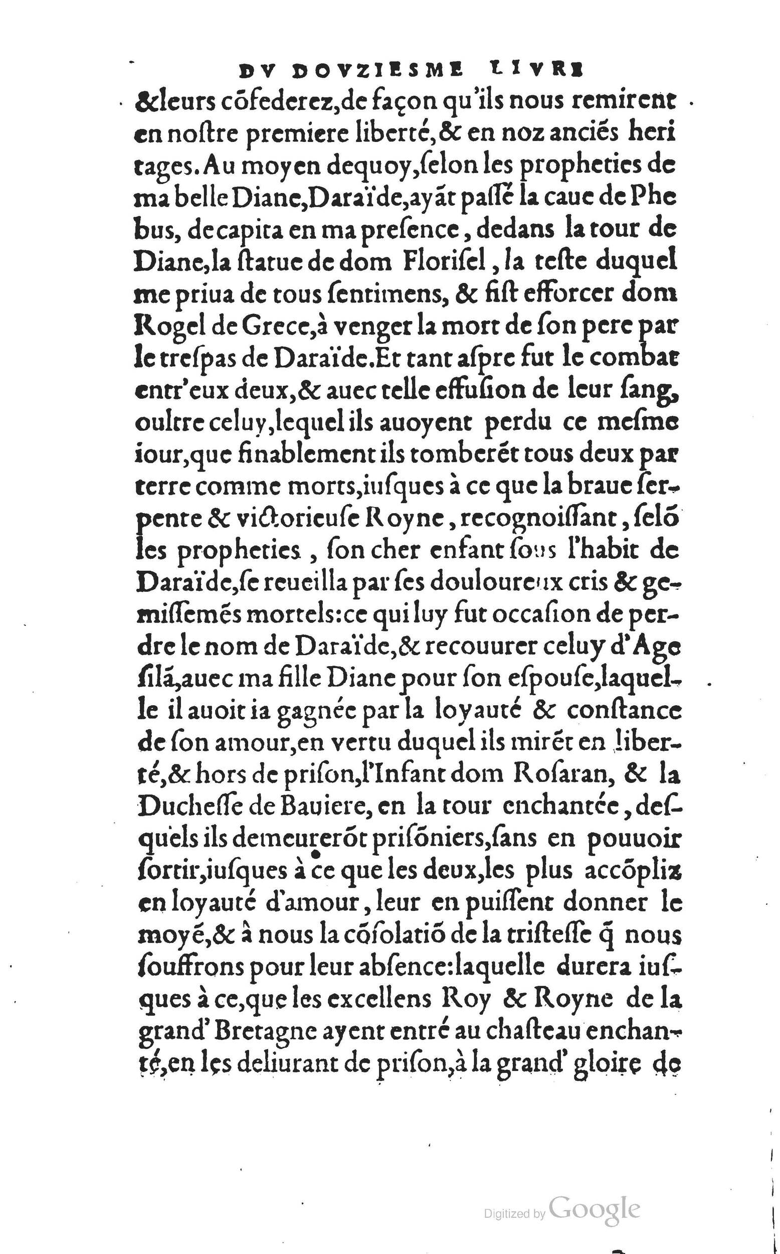 1560 - Vincent Sertenas et Gilles Robinot - Trésor des Amadis - British Library