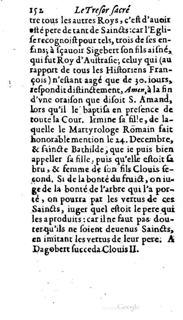 1646 - Jean Billaine - Trésor sacré ou inventaire des saintes reliques - BM Lyon 1646 - Jean Billaine - Trésor sacré ou inventaire des saintes reliques - BM Lyon