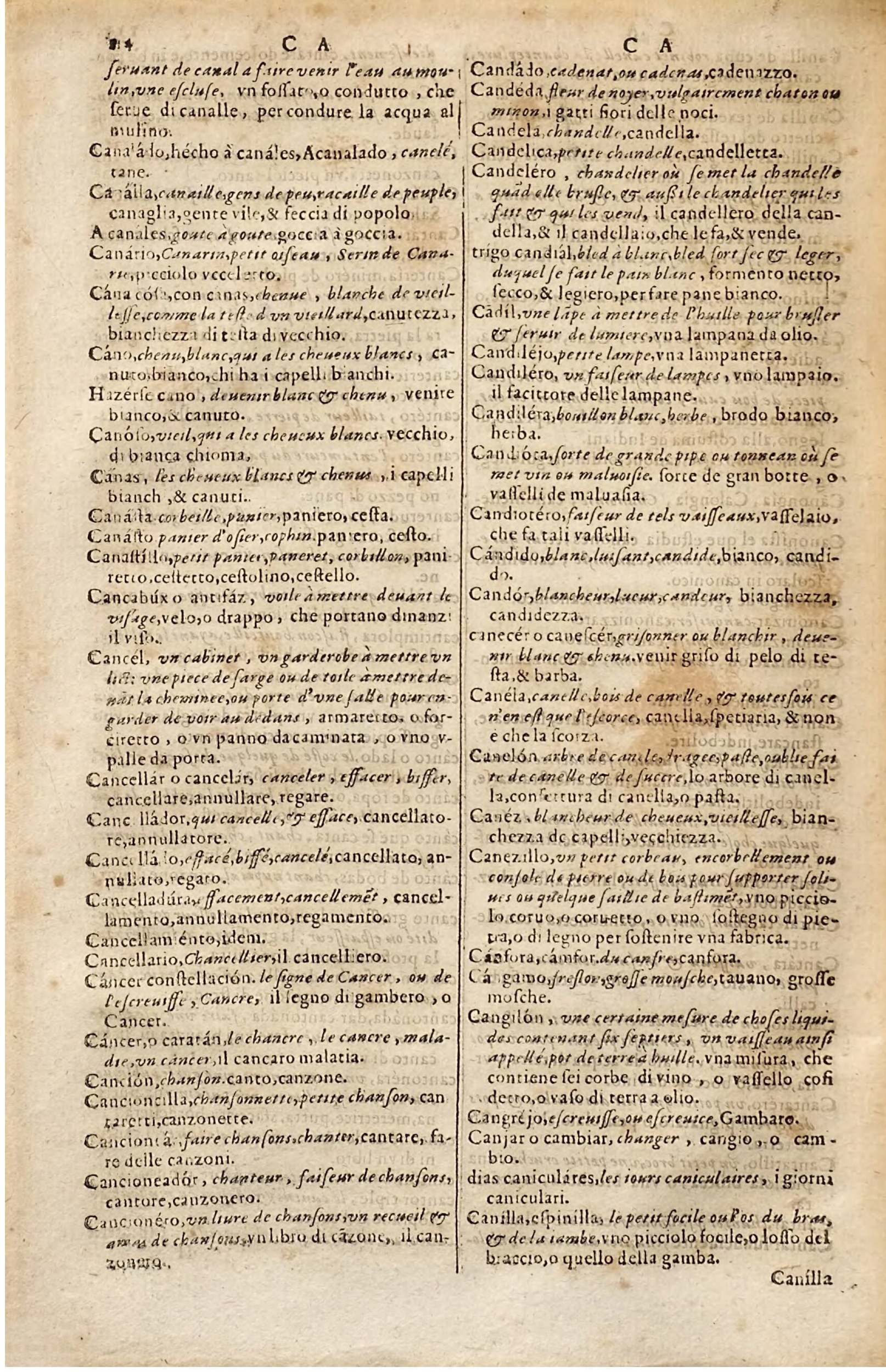1627 - Jacques Crespin - Trésor des trois langues - Regensburg