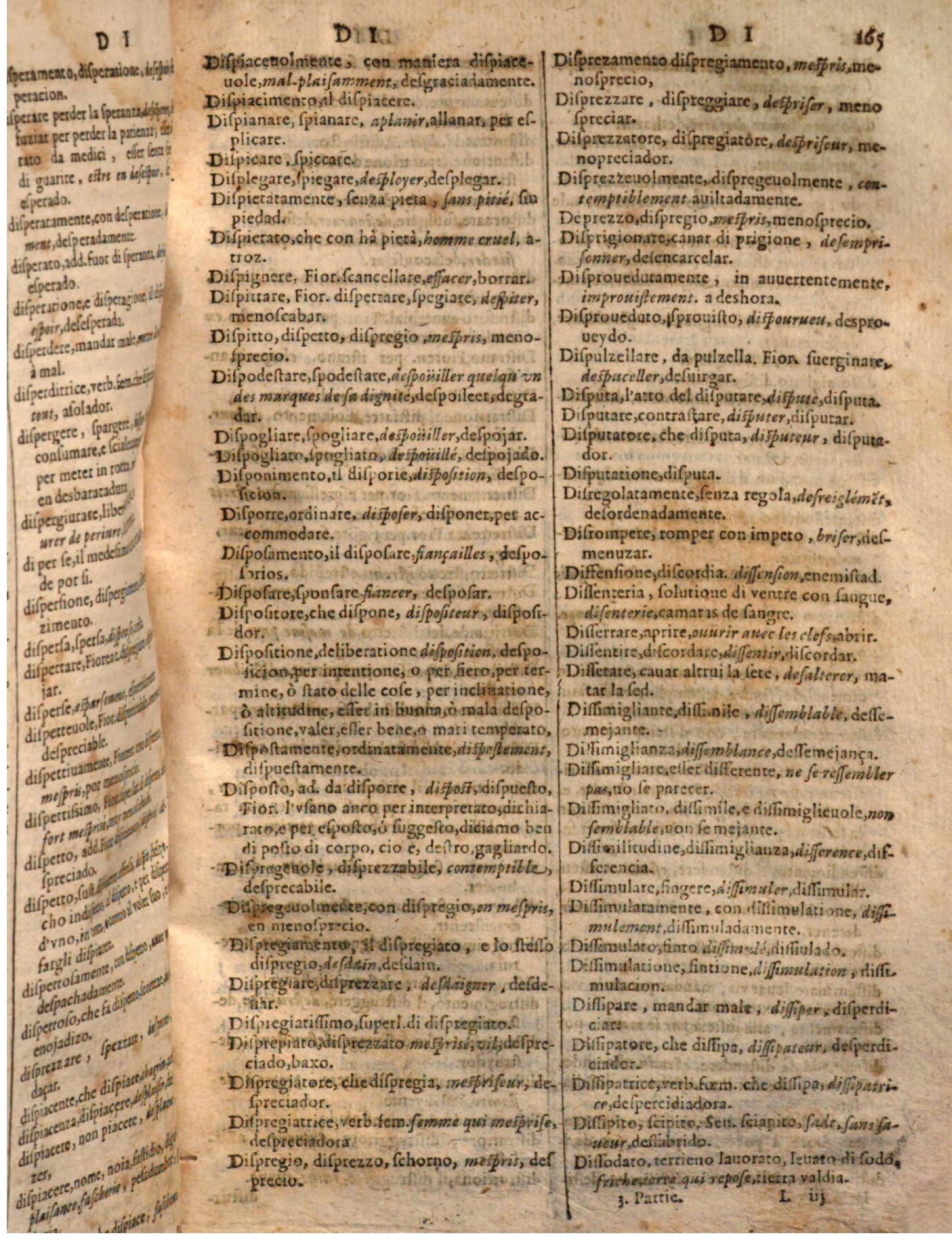 1644 - Jacques Crespin - Trésor des trois langues - Passau 1644 - Jacques Crespin - Trésor des trois langues - Passau
