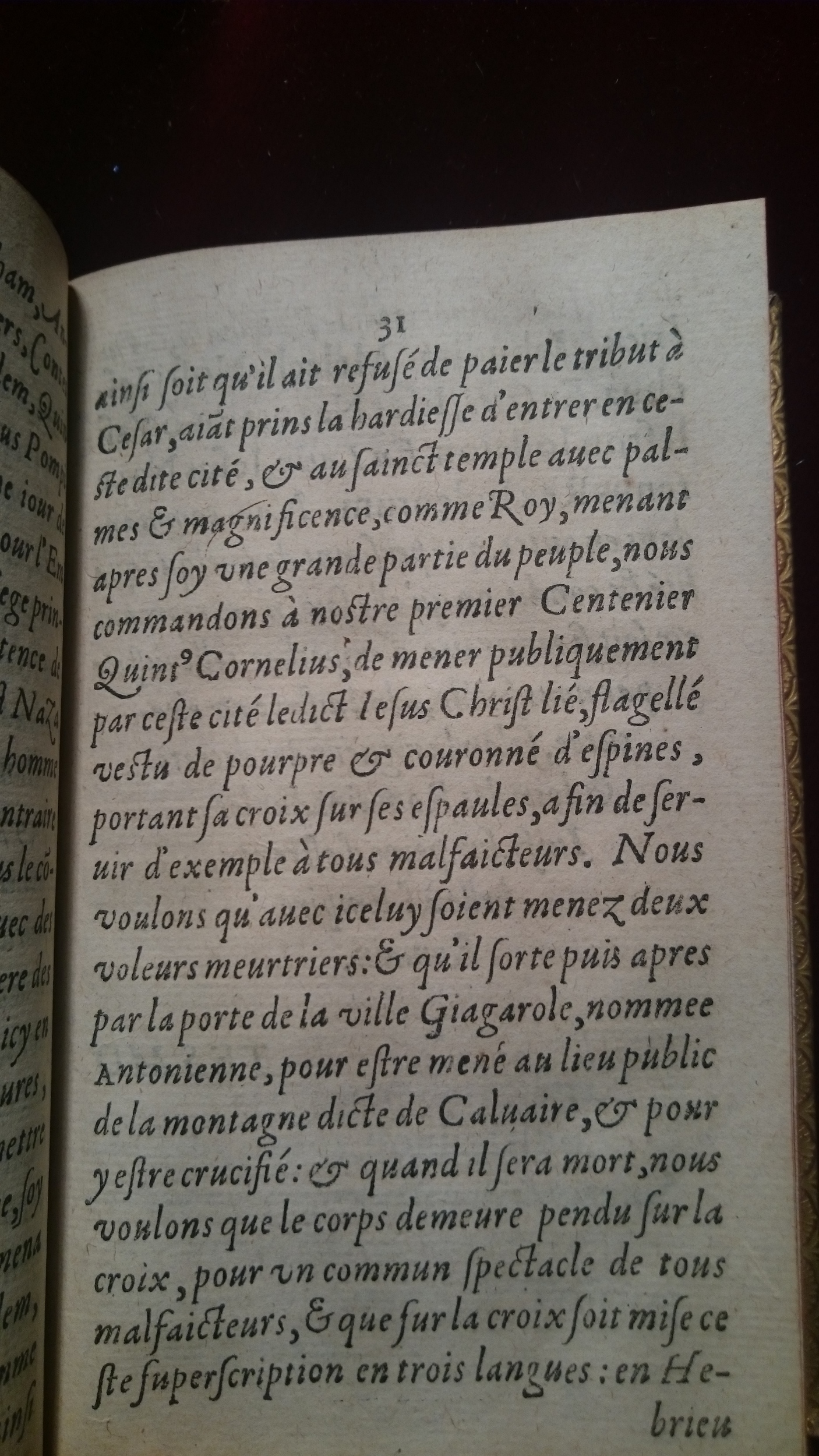 1581 - Guillaume Julien - Trésor de Ponce Pilate - Douai Quincy