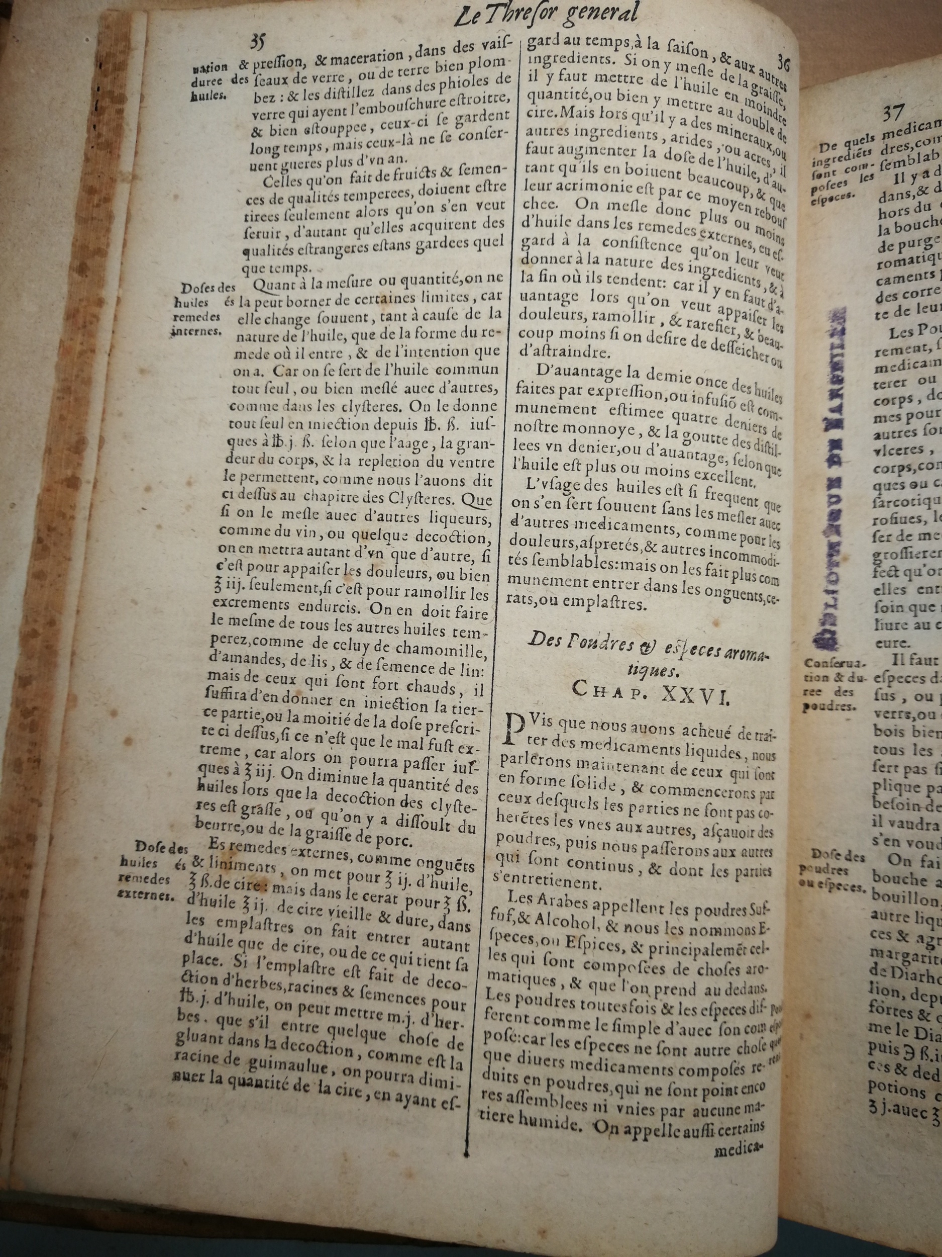 1609 - Étienne Gamonet - Grand dispensaire ou Trésor général et particulier des préservatifs - BM Marseille