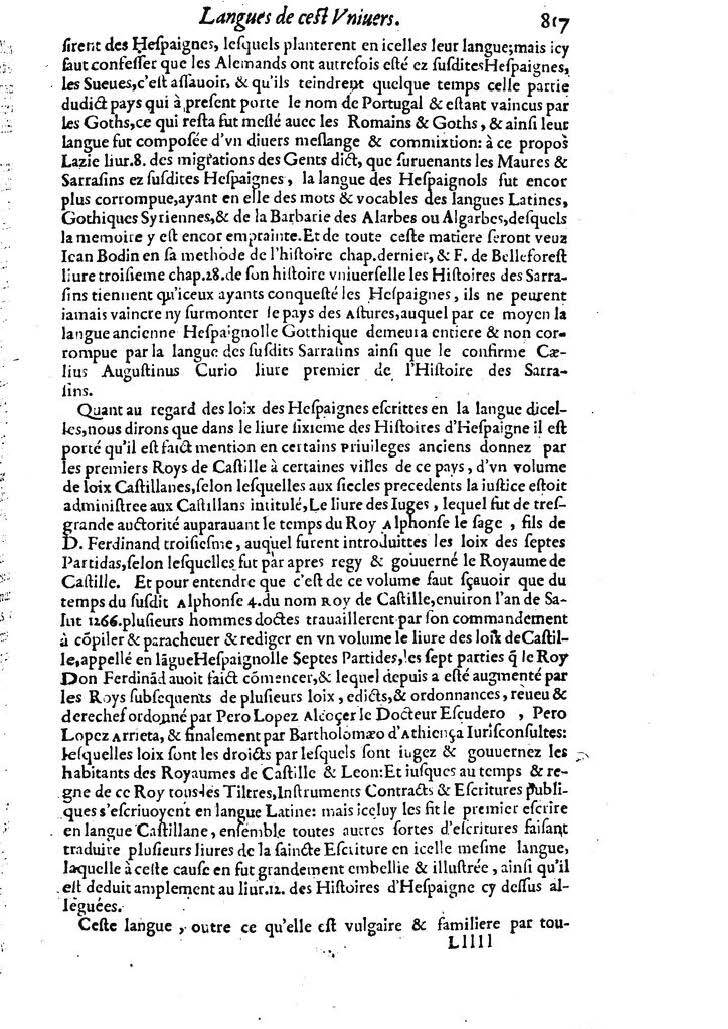 1613 - Matthieu Berjon - Trésor de l’histoire des langues de cet univers - BM Lyon