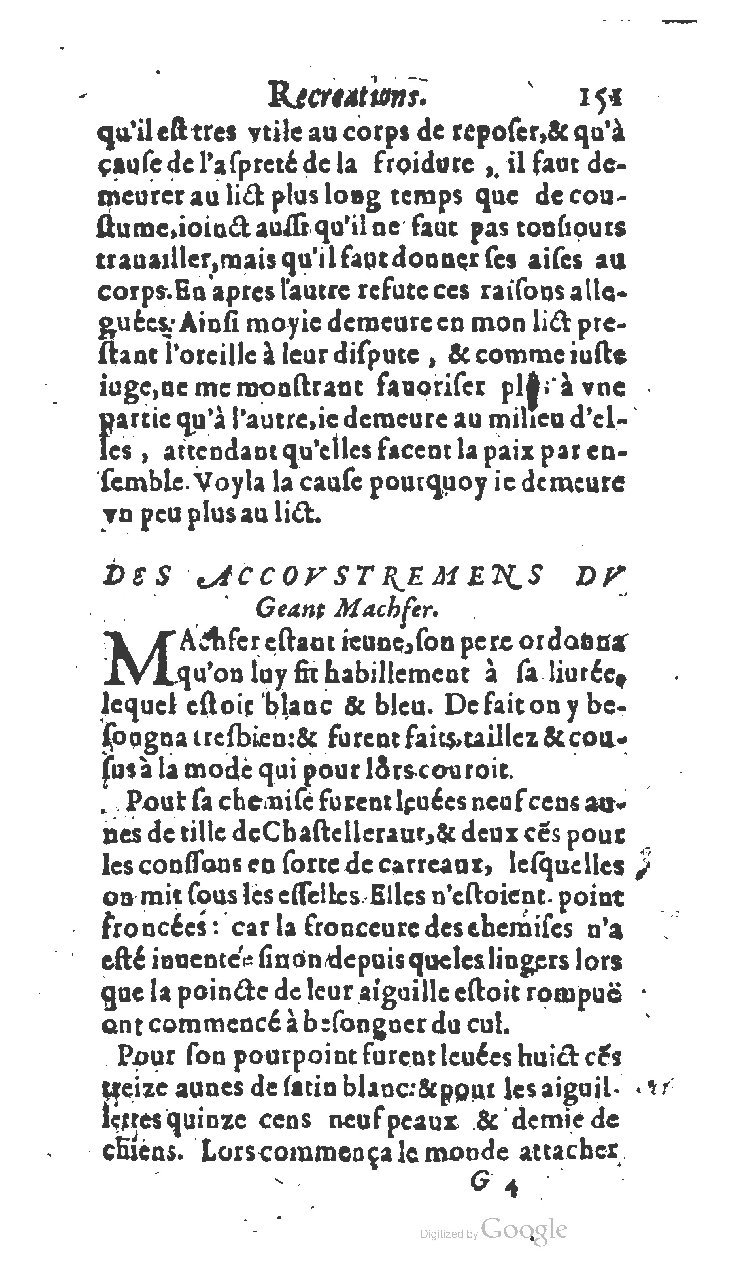 1611 - Jean Osmont - Trésor des récréations - BSB Munich