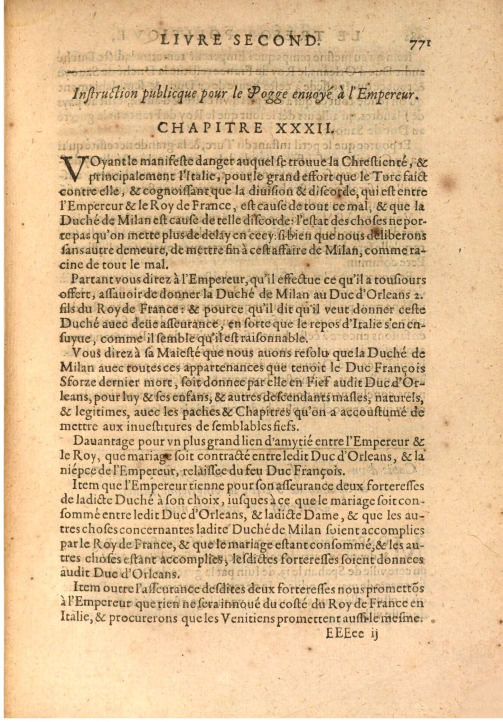 1608 - Nicolas Du Fossé - Trésor politique - BSB Munich