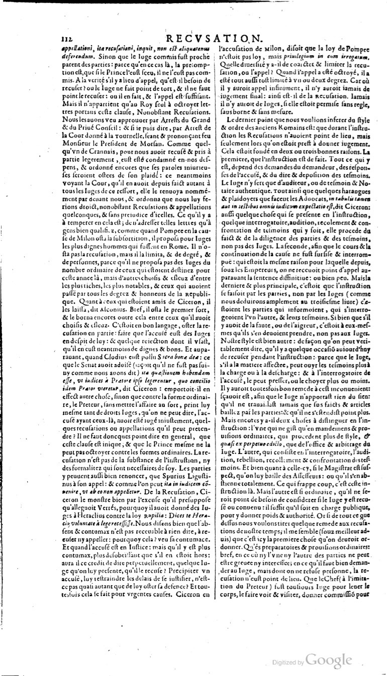 1629 - Veuve Nicolas Buon - Trésor du droit français (21754 T. 3) - BM Lyon