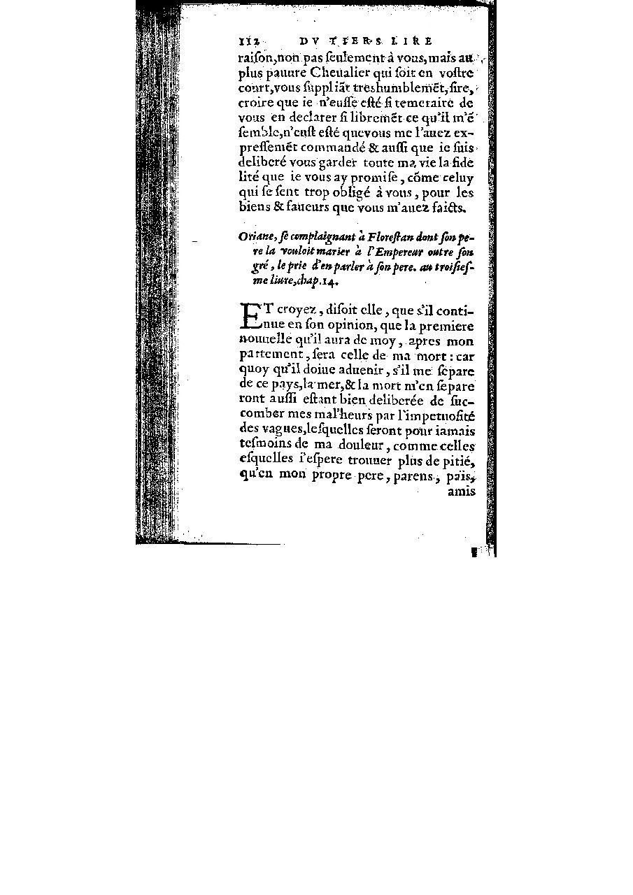 1572 - Veuve Gabriel Cotier - Trésor des Amadis - BM Lyon