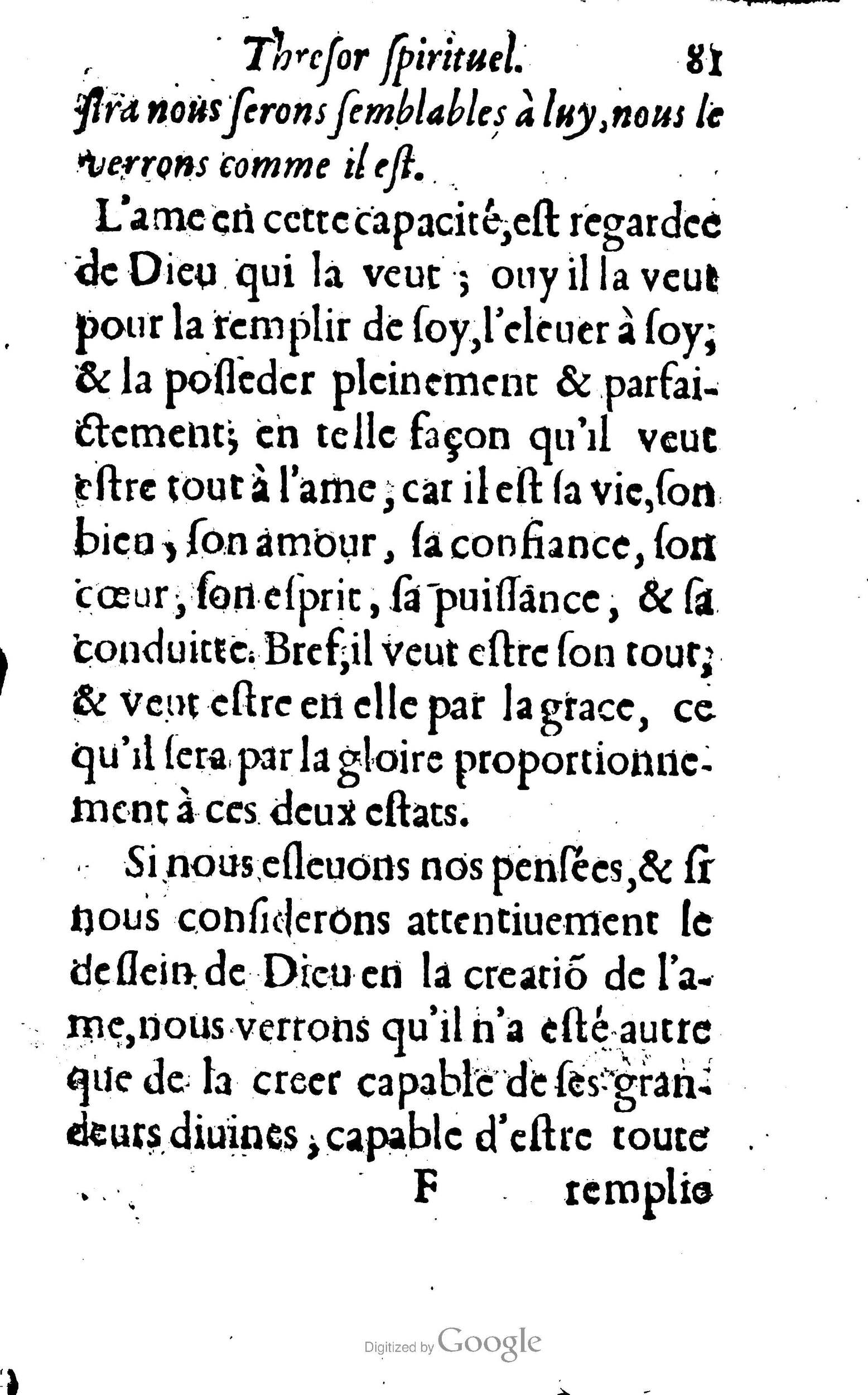 1633 - François Waudré - Trésor spirituel contenant les excellences du christianisme - BM Lyon 1633 - François Waudré - Trésor spirituel contenant les excellences du christianisme - BM Lyon