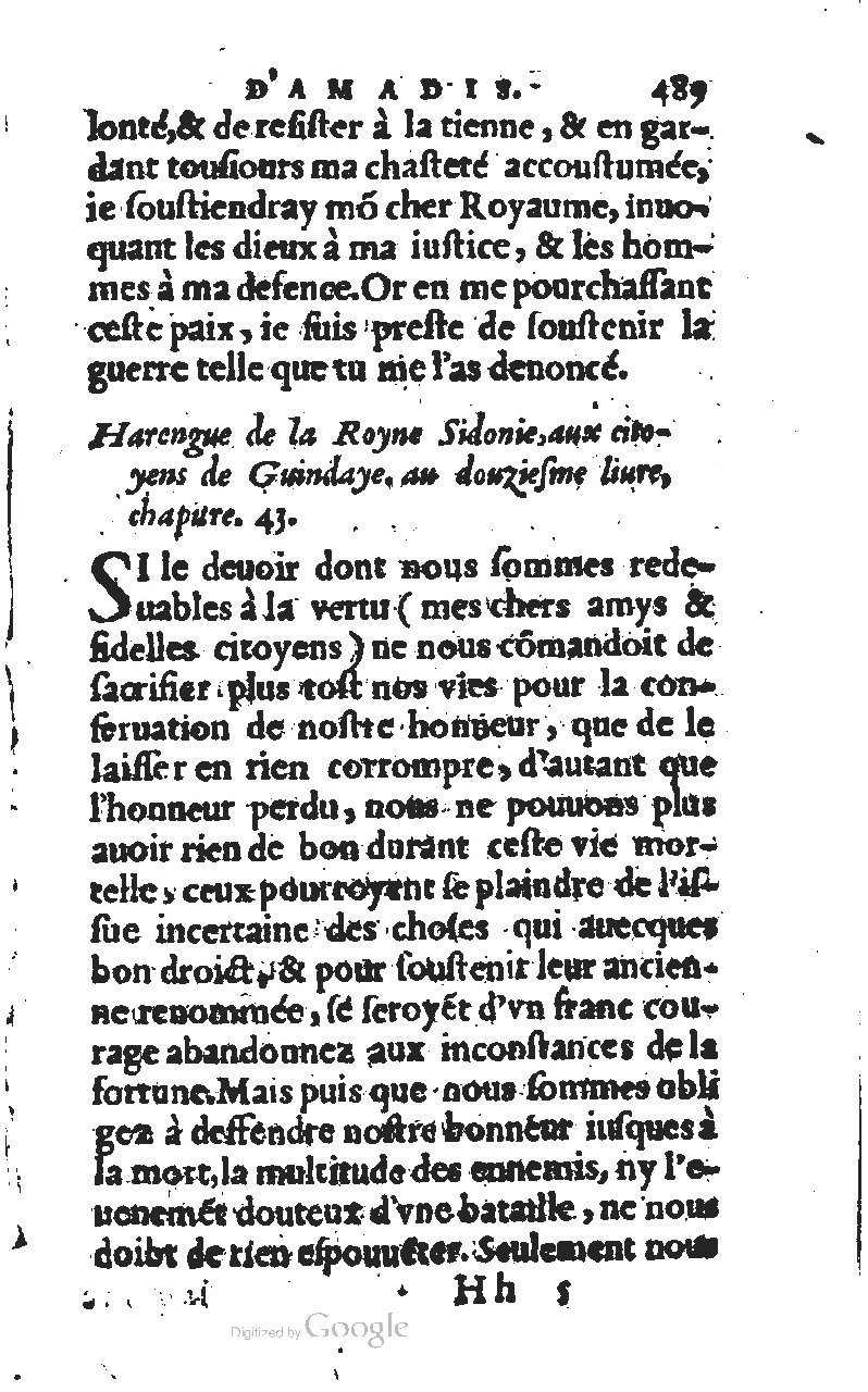 1567 - Jean Pygot - Trésor des Amadis - BM Lyon 1567 - Jean Pygot - Trésor des Amadis - BM Lyon