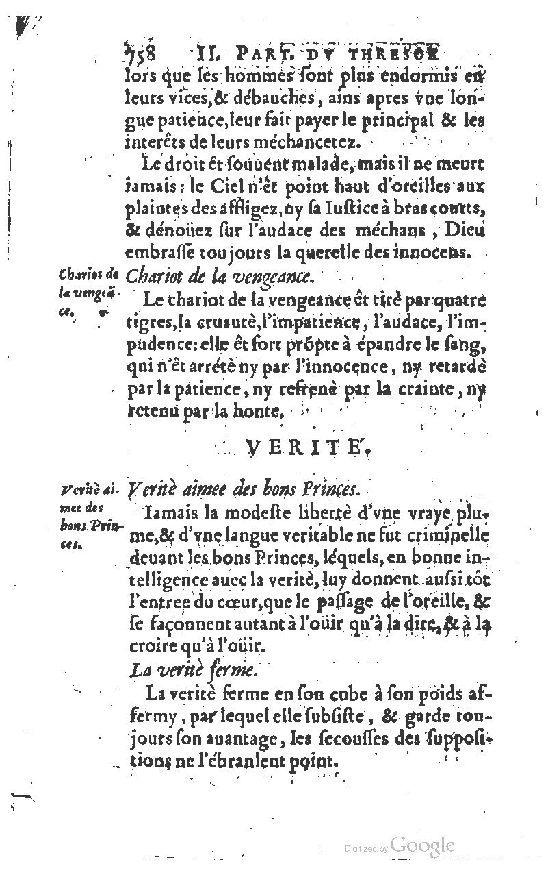1610 - Louis Coste - Trésor de l’éloquence française (Seconde partie) - BM Lyon