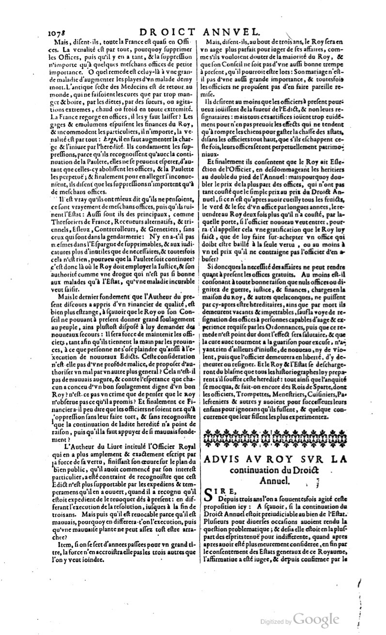 1629 - Veuve Nicolas Buon - Trésor du droit français (29620 T. 1) - BM Lyon