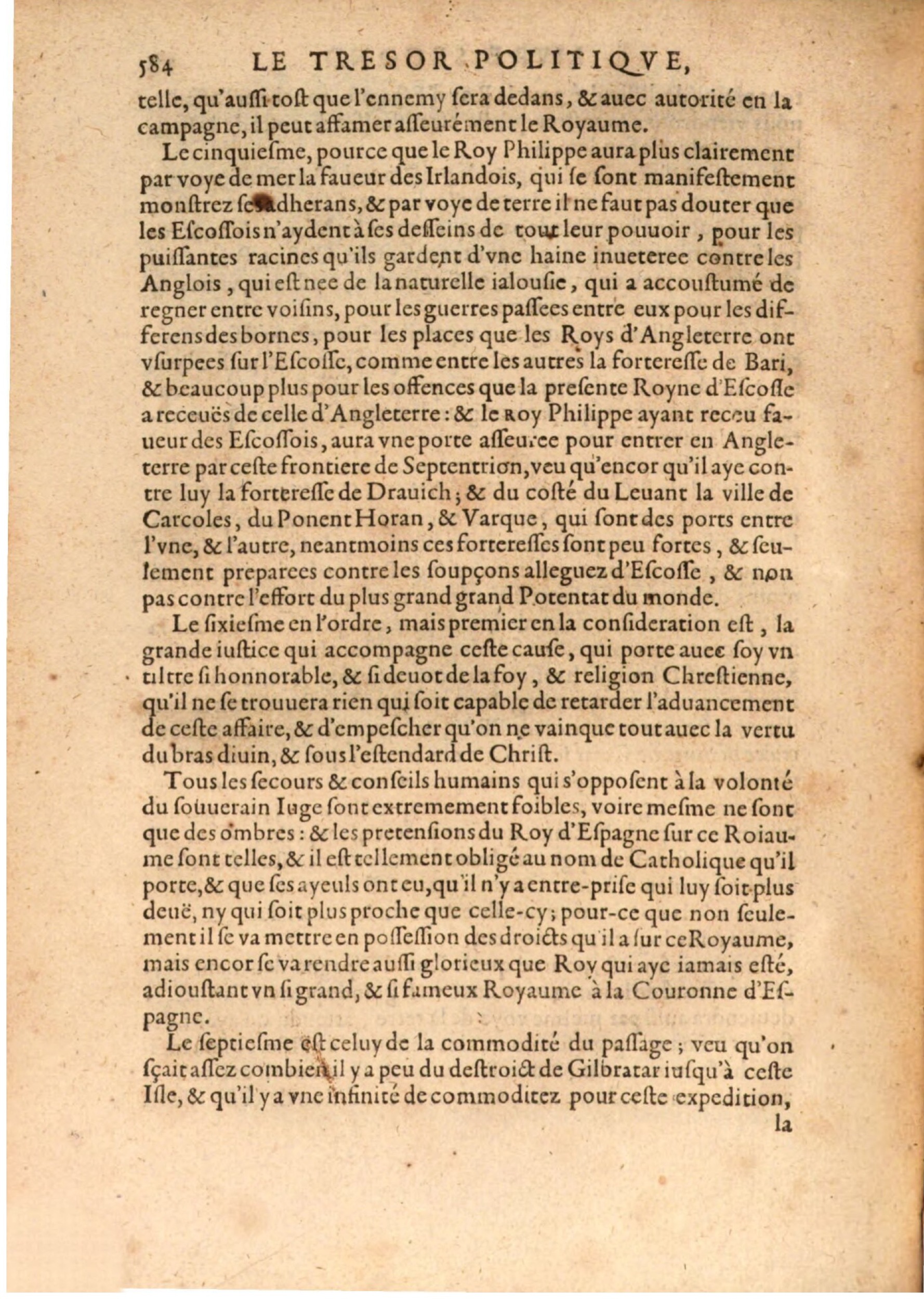 1608 - Nicolas Du Fossé - Trésor politique - BSB Munich