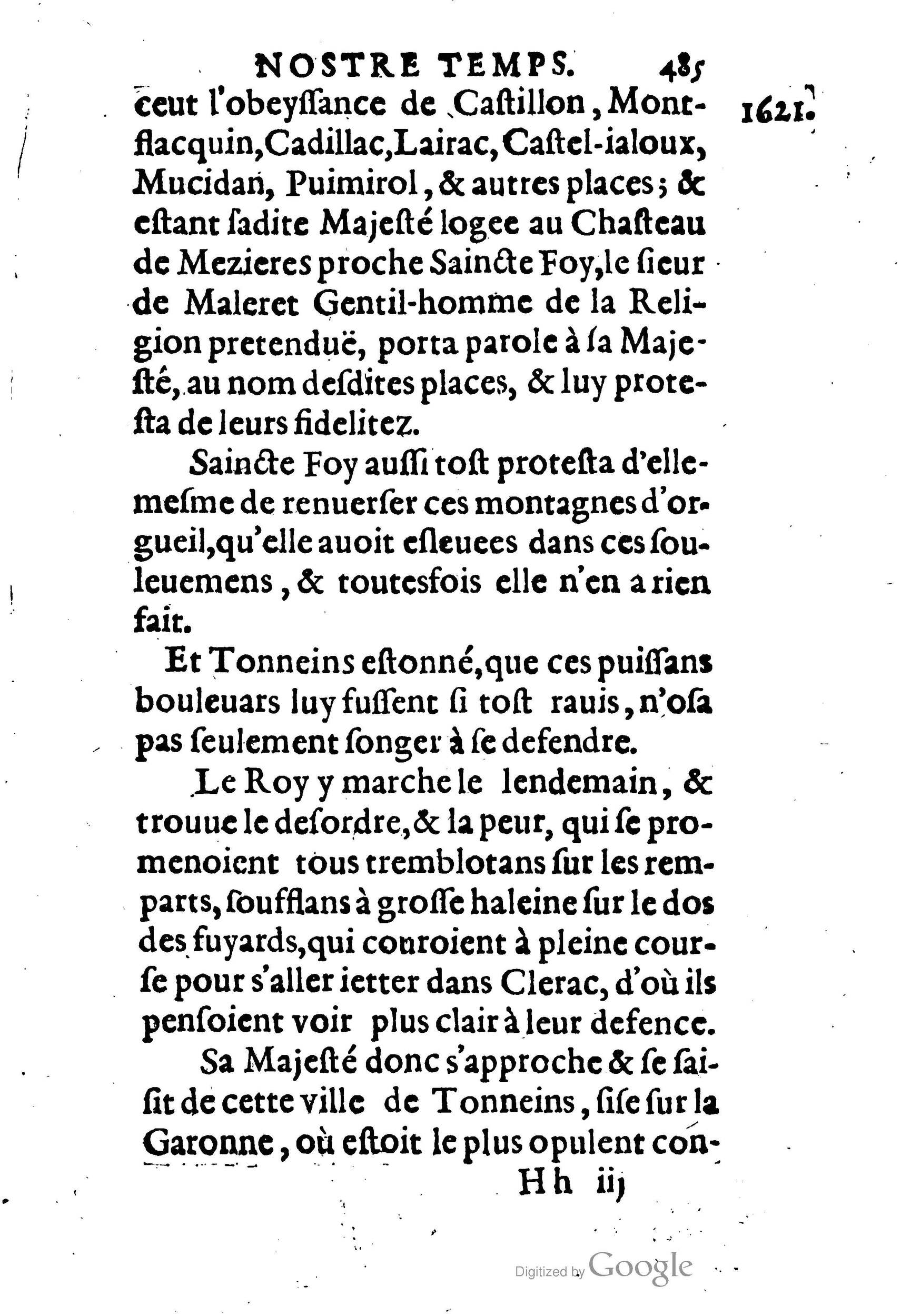 1623 - Joseph Bouillerot - Trésor de l’histoire générale de notre temps - BM Lyon 1623 - Joseph Bouillerot - Trésor de l’histoire générale de notre temps - BM Lyon