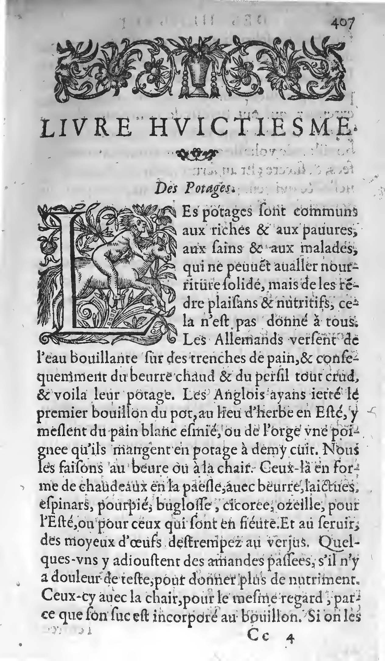 1607 - Étienne Servain et Jean Antoine Huguetan - Trésor de santé ou ménage de la vie humaine - BIU Santé
