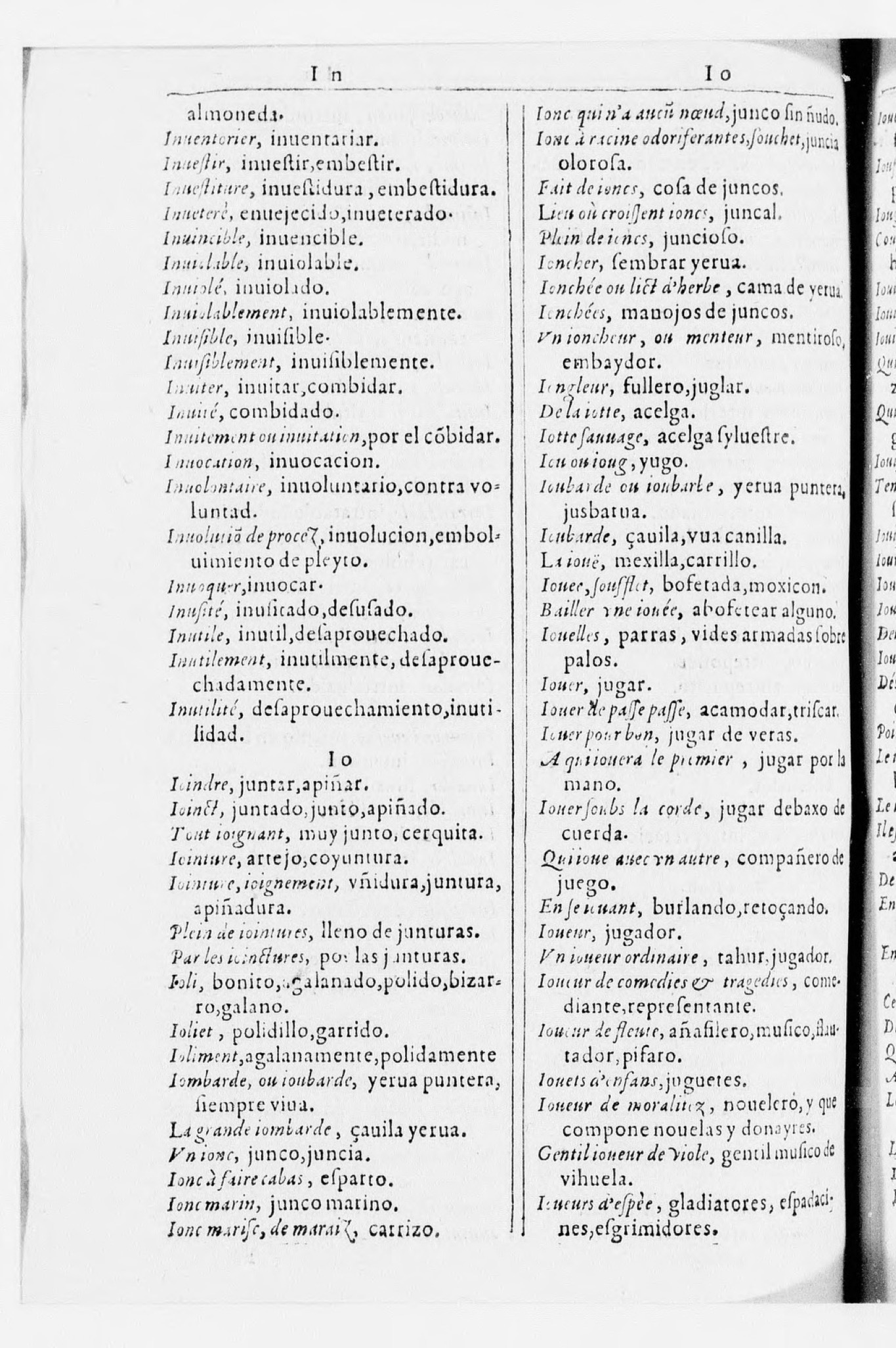1616 - Veuve Marc Orry - Trésor des deux langues espagnole et française (Seconde partie) - BnF 1616 - Veuve Marc Orry - Trésor des deux langues espagnole et française (Seconde partie) - BnF