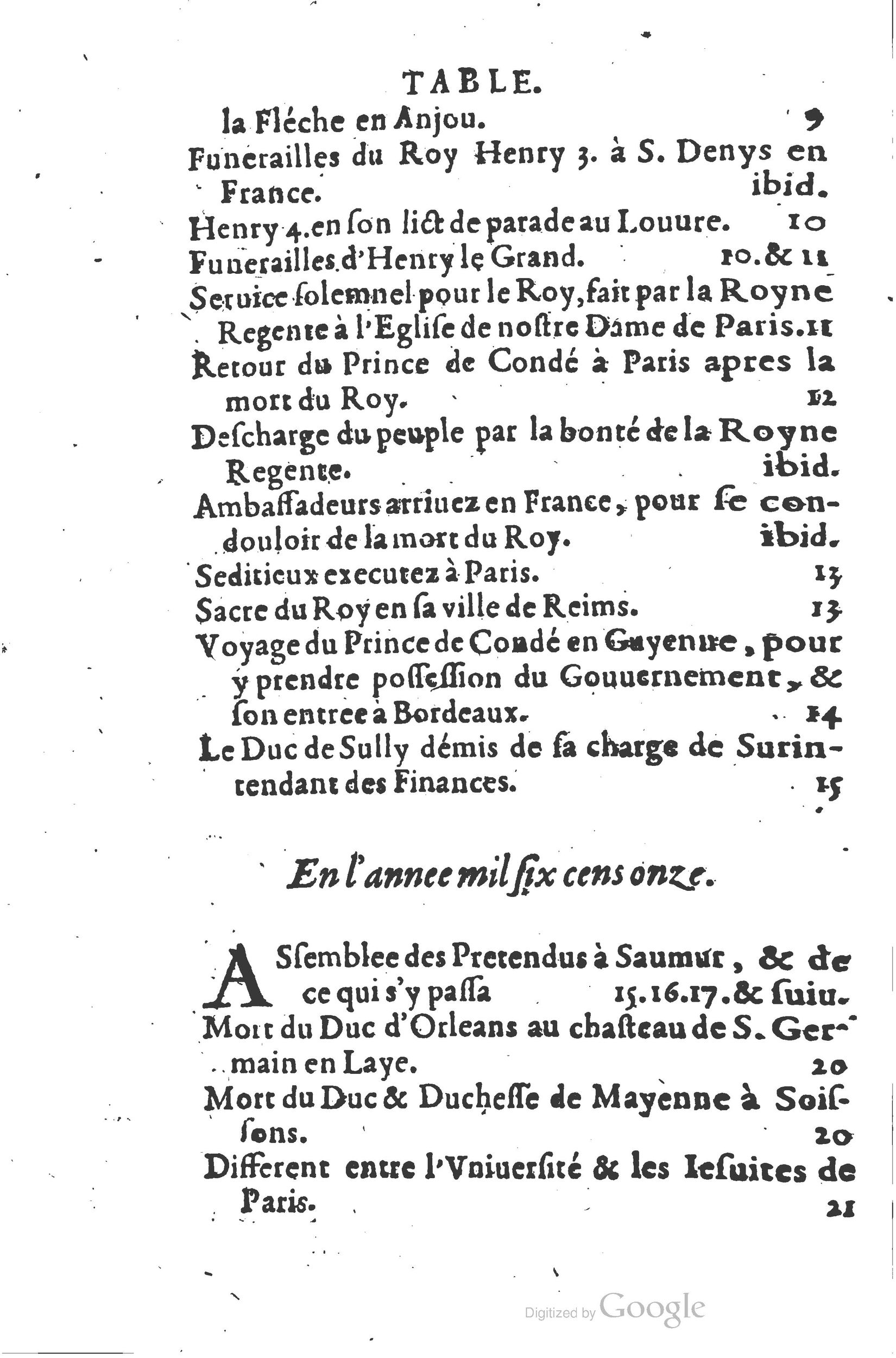 1626 - Joseph Bouillerot - Trésor de l’histoire générale de notre temps - BSB Munich
