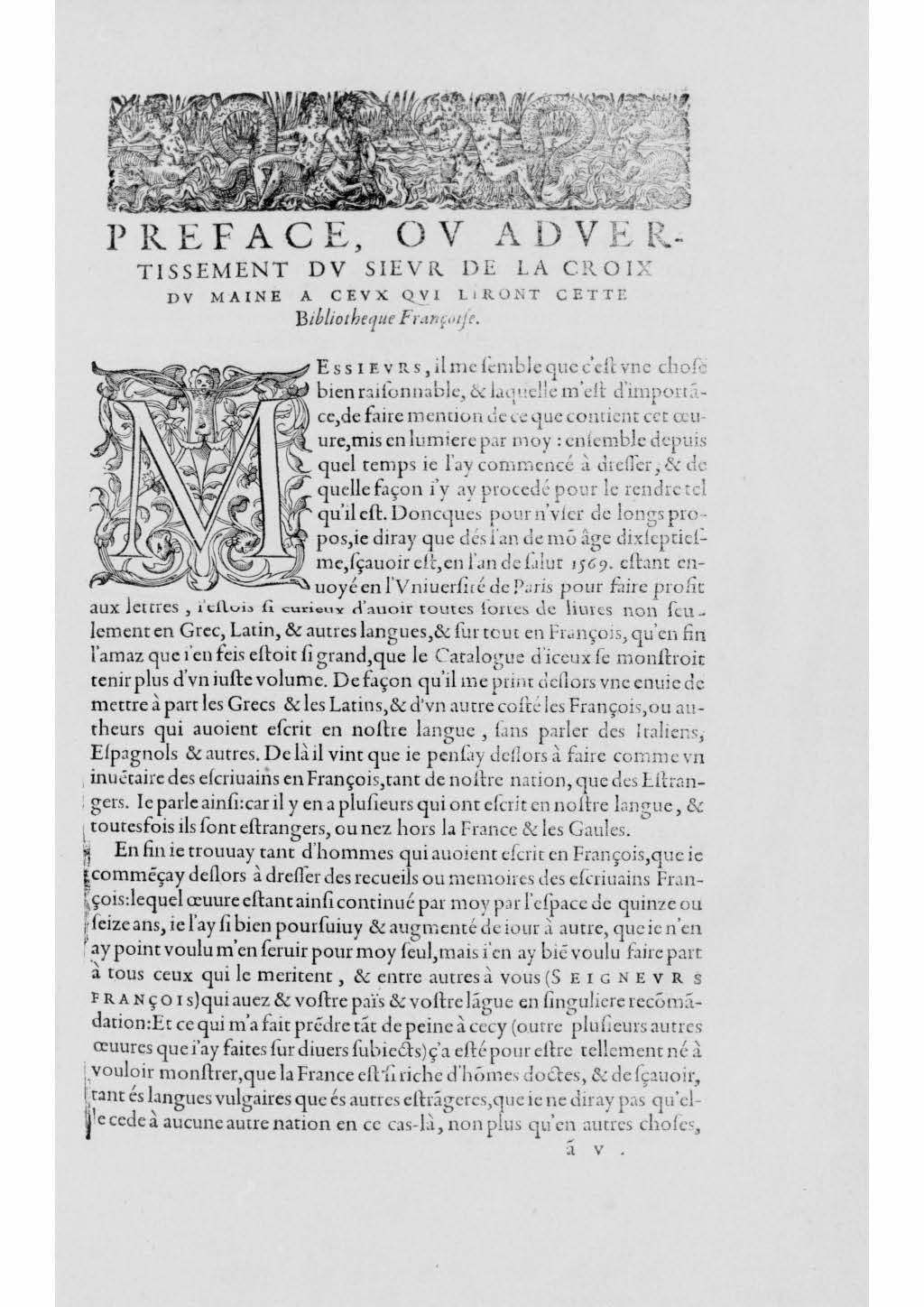 1584 - Abel L&#039;Angelier - Bibliothèques françaises - BnF