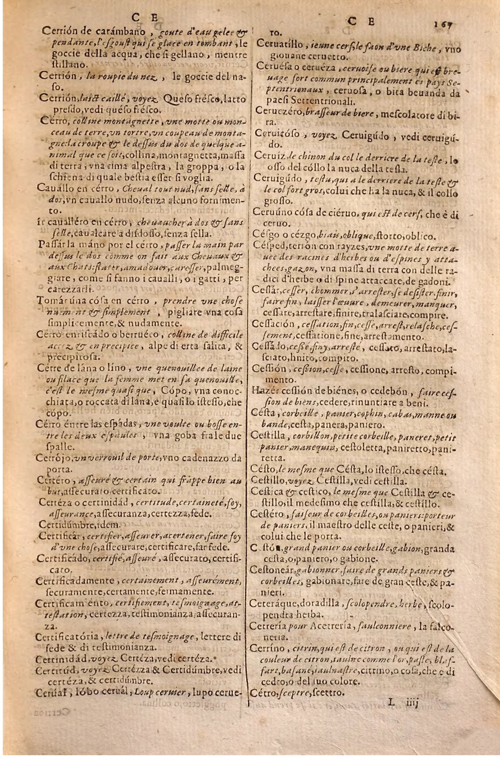 1627 - Jacques Crespin - Trésor des trois langues - Regensburg