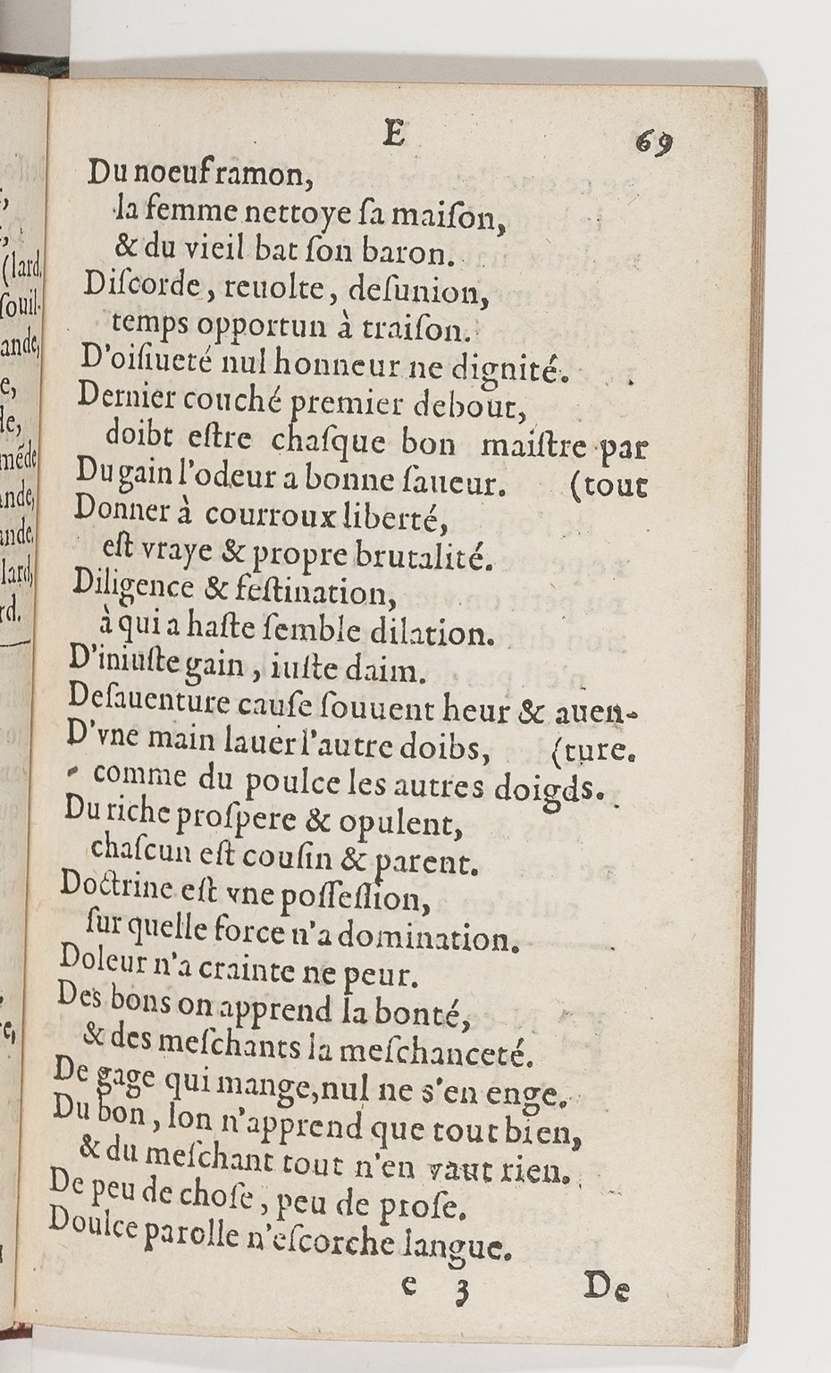 1577 - Jean d’Ogerolles - Trésor de sentences dorées - BnF Arsenal