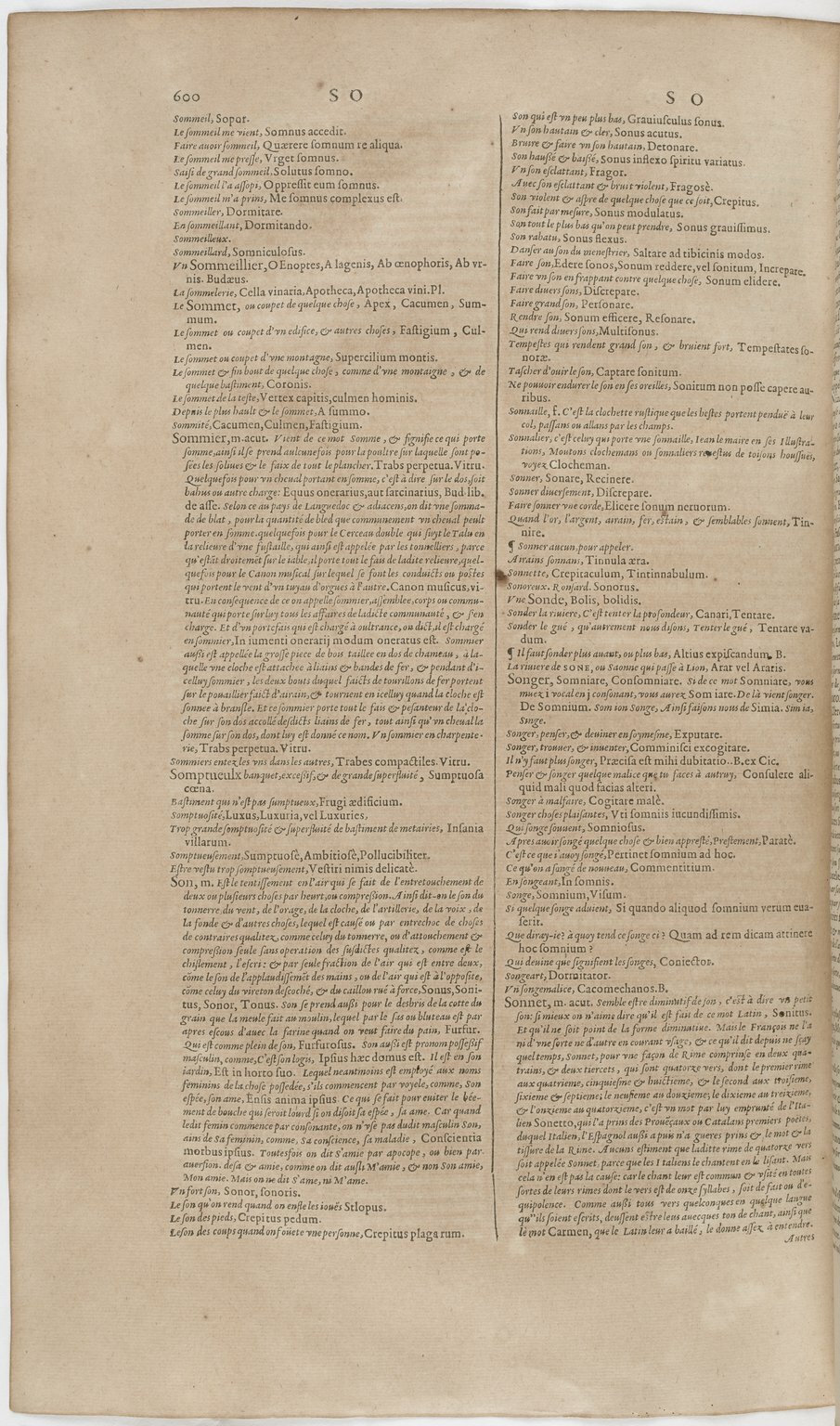 1606 - David Douceur - Trésor de la langue française - BnF