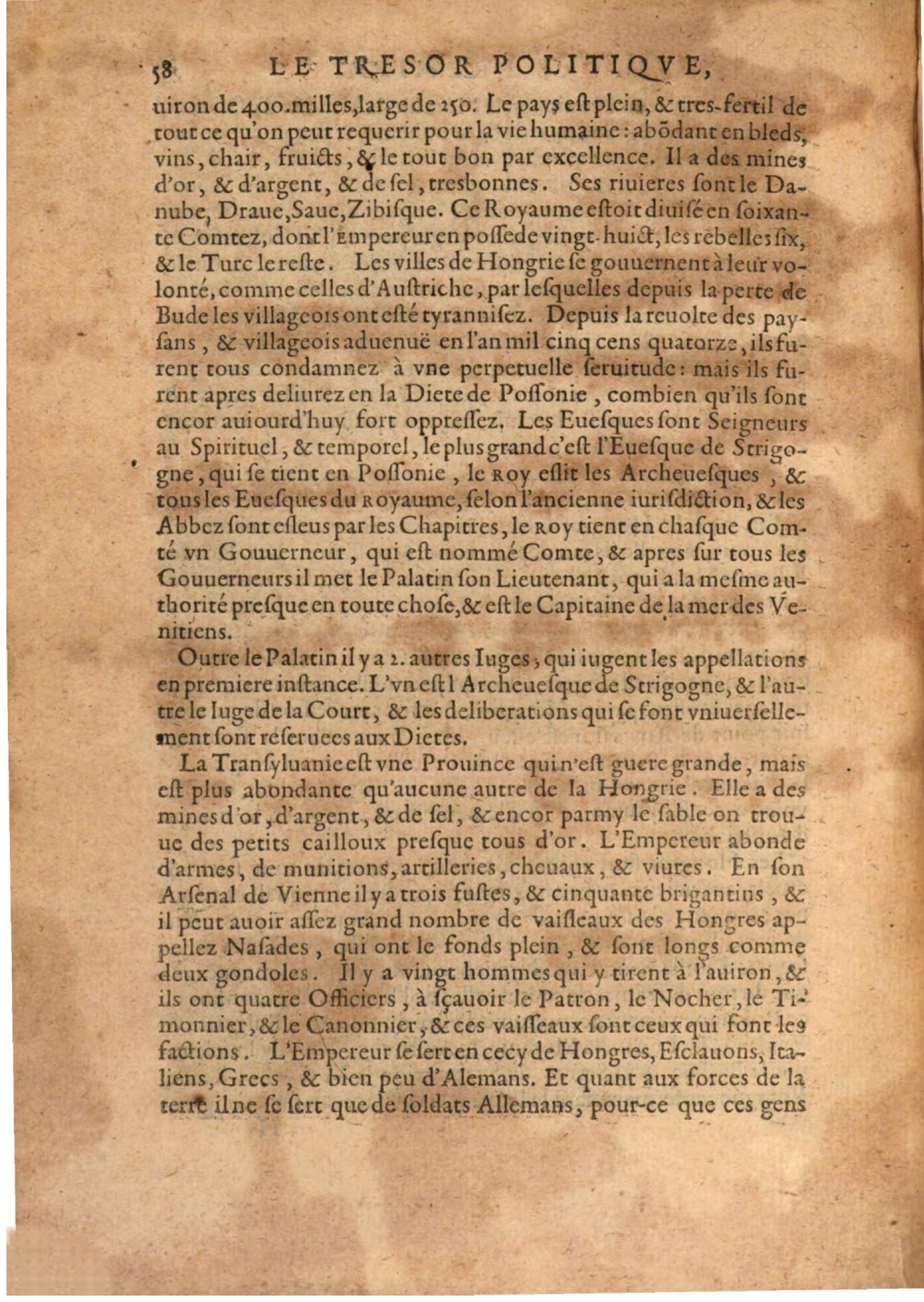 1608 - Nicolas Du Fossé - Trésor politique - BSB Munich
