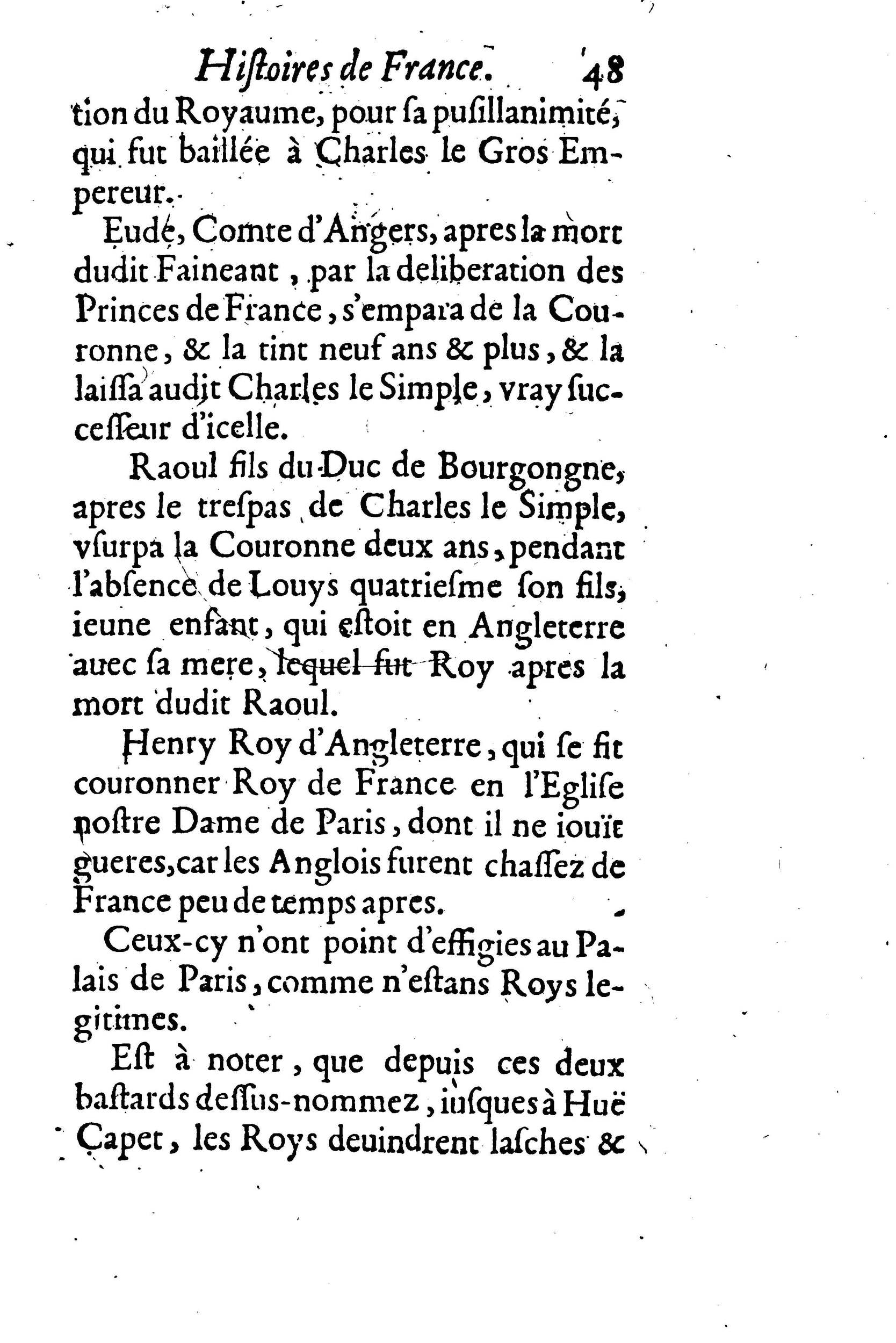 1633 - Jean Corrozet - Trésor des histoires de France - BM Lyon 1633 - Jean Corrozet - Trésor des histoires de France - BM Lyon