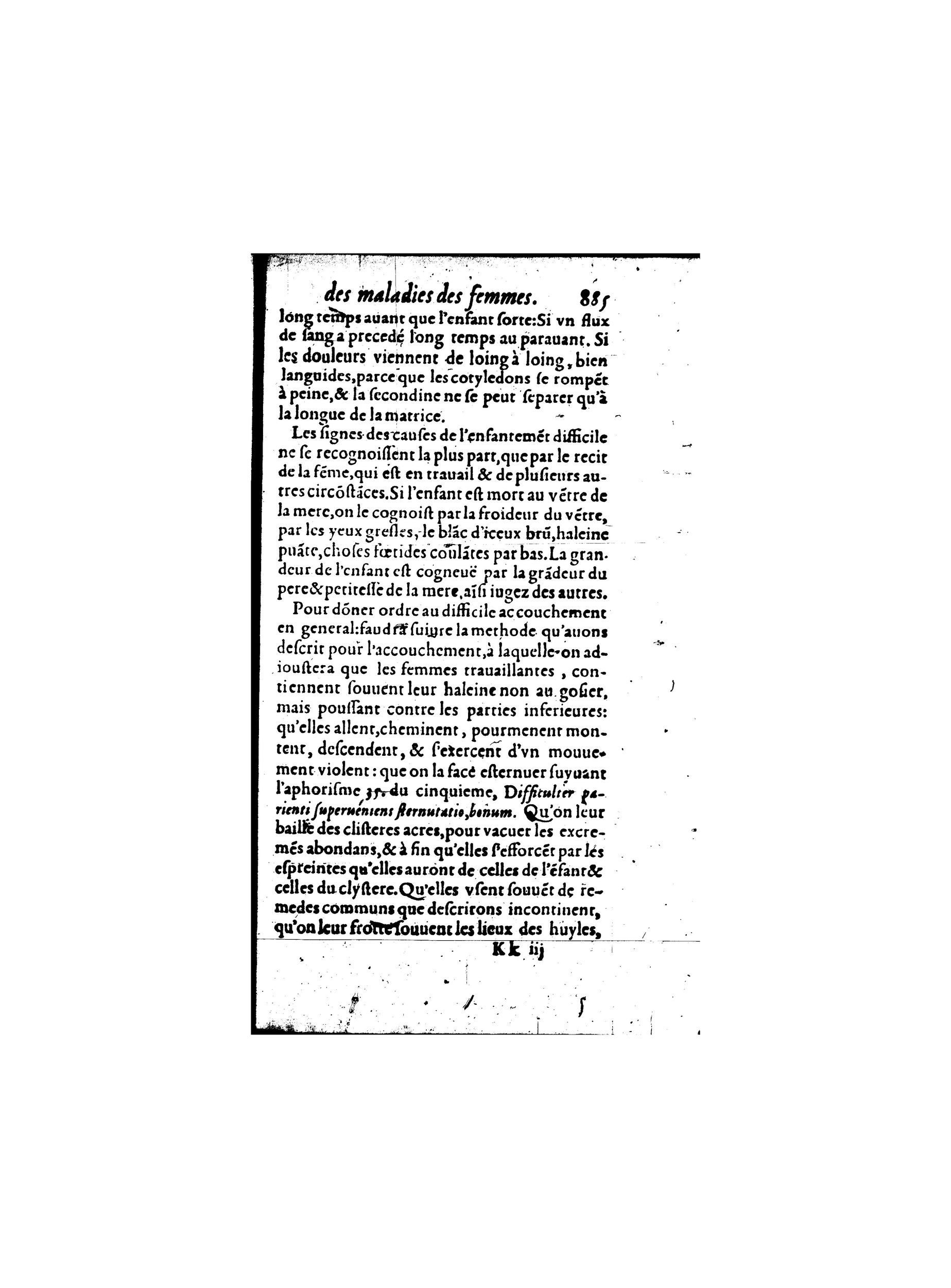 1587 - Jacques du Puis - Trésor des remèdes secrets pour les maladies des femmes - BnF